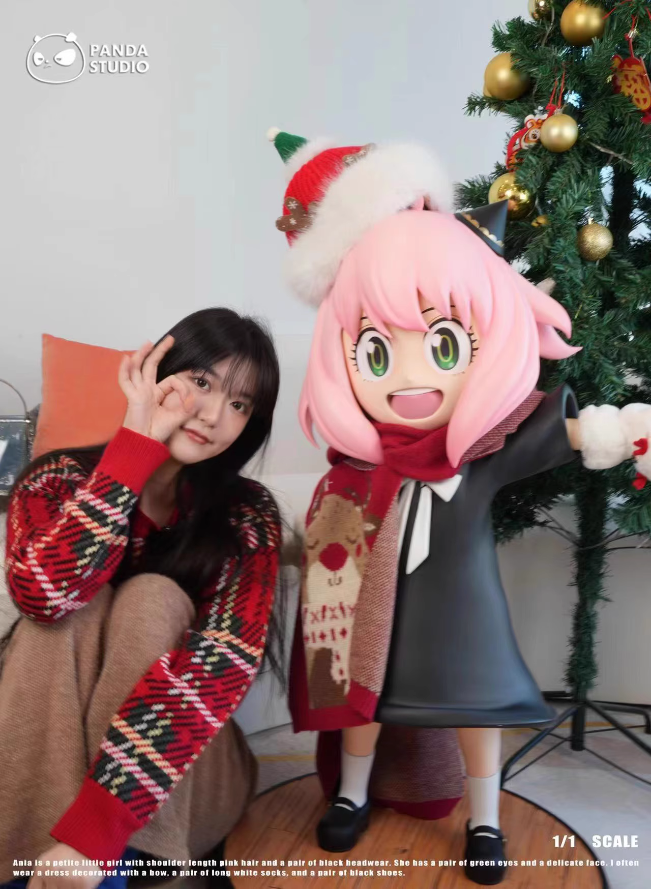 【Pre-sale】1/1 Scale Christmas Anya-Panda Studio