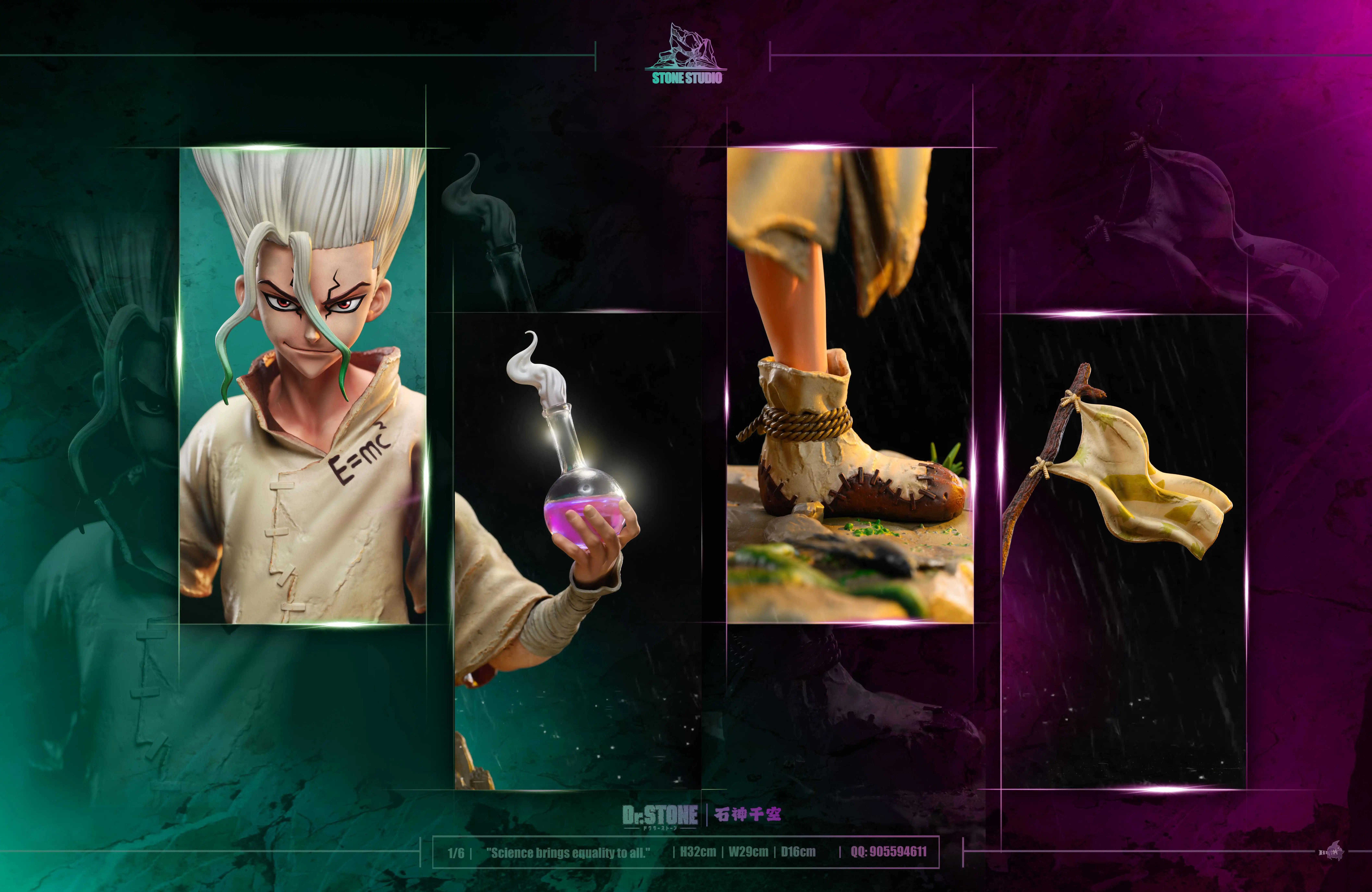 【Sold out】1/6 Scale Ishigami Senkuu-Dr.STONE-Stone Studio