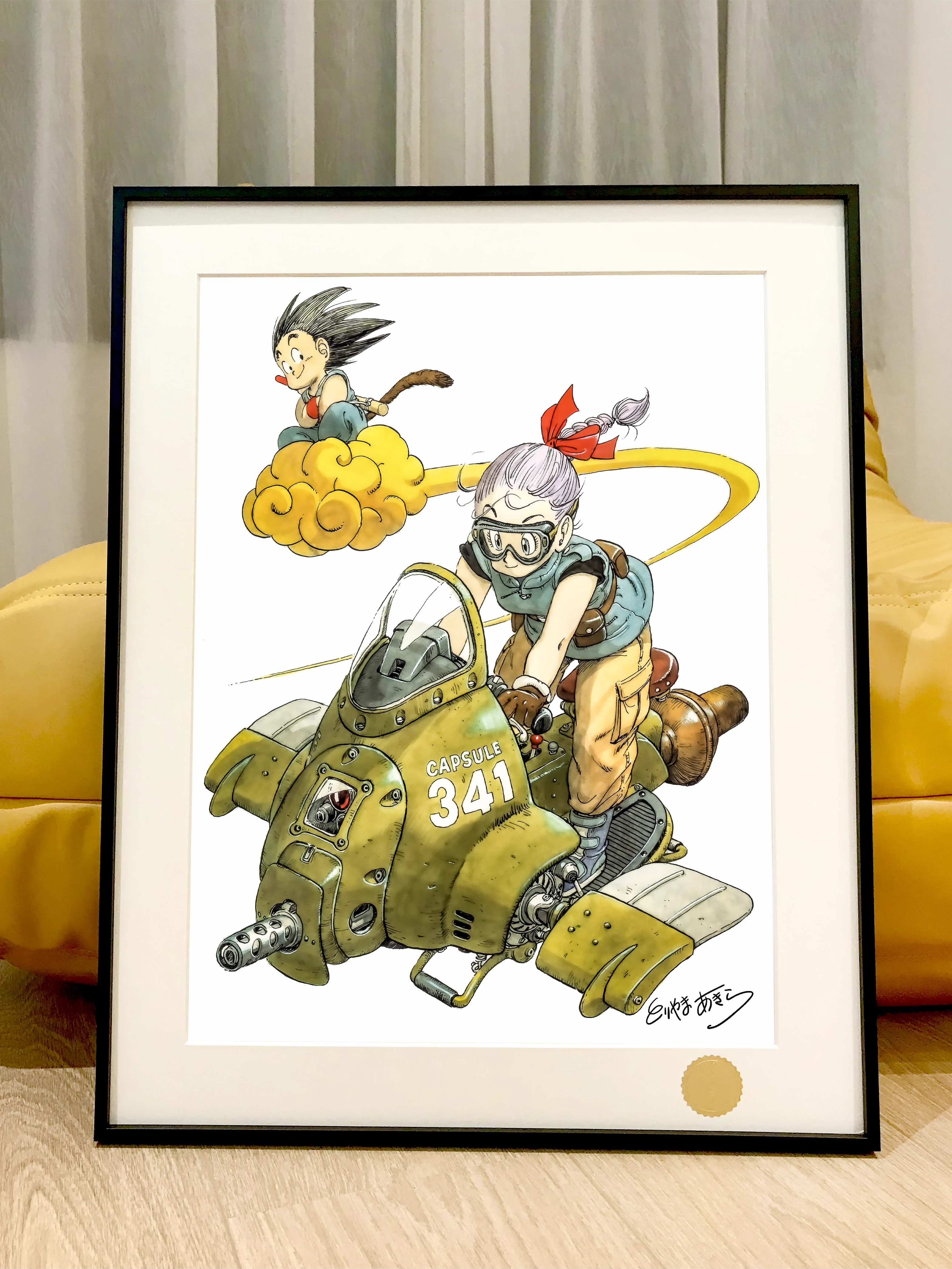 【Pre-sale】Decorative Painting of Son Goku & Bulma-XingKong Studio