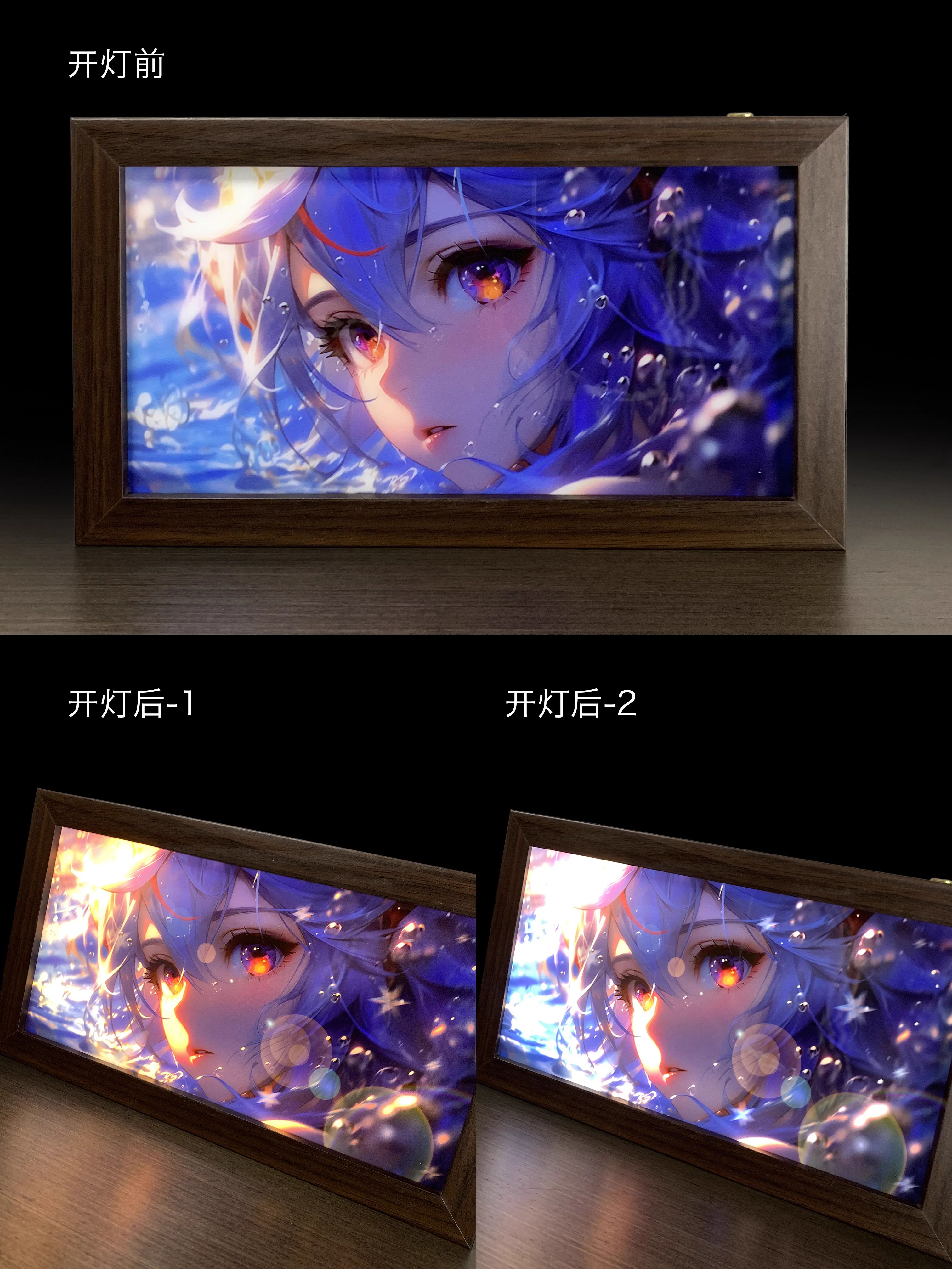 【In stock】Decorative Painting of Ganyu-Genshin Impact-Mystical Art Studio