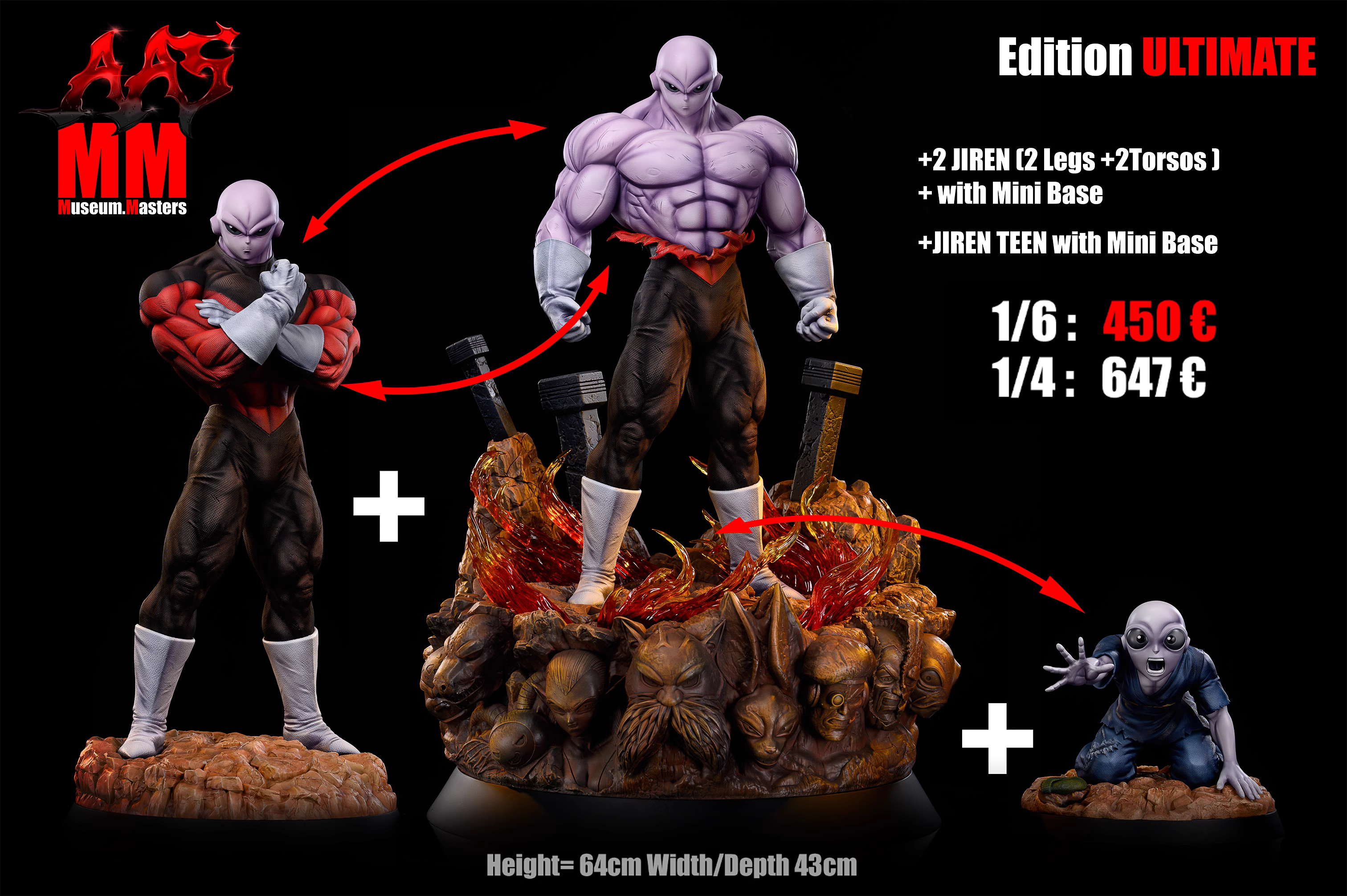【Pre-sale】1/4 & 1/6 Scale Jiren-Armyant Studio