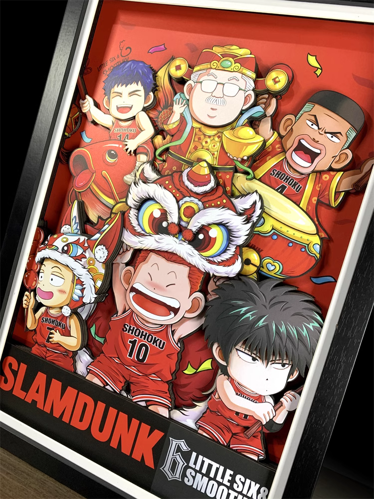 【In stock】Decorative Painting of New Year Slam Dunk-MOMO Studio