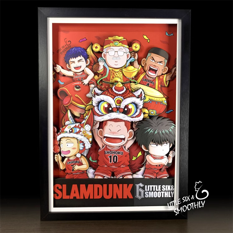 【In stock】Decorative Painting of New Year Slam Dunk-MOMO Studio