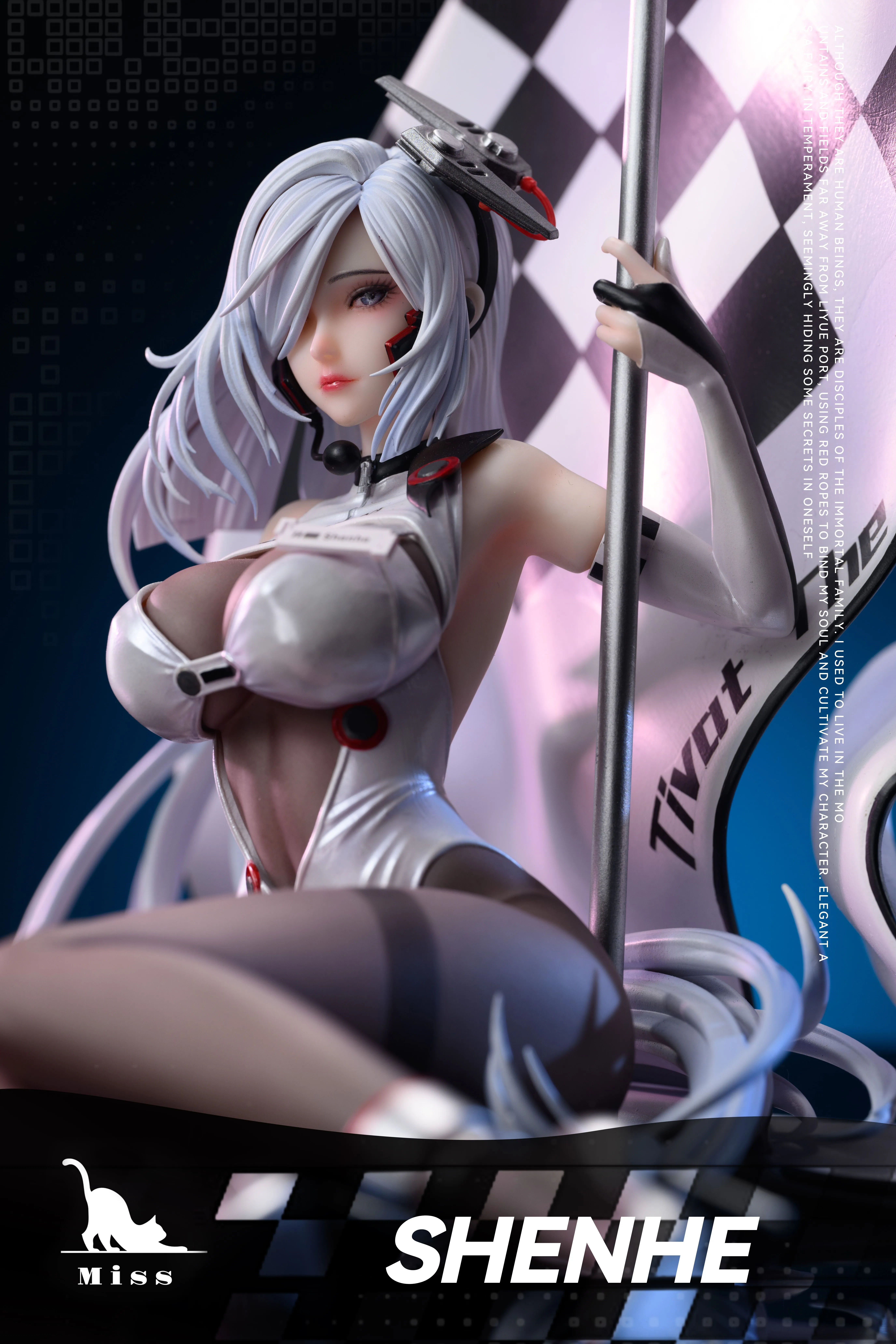 【Sold out】1/6 Scale Racing Suit Series Racing Girl Ver. Shenhe-Genshin Impact-Miss Studio