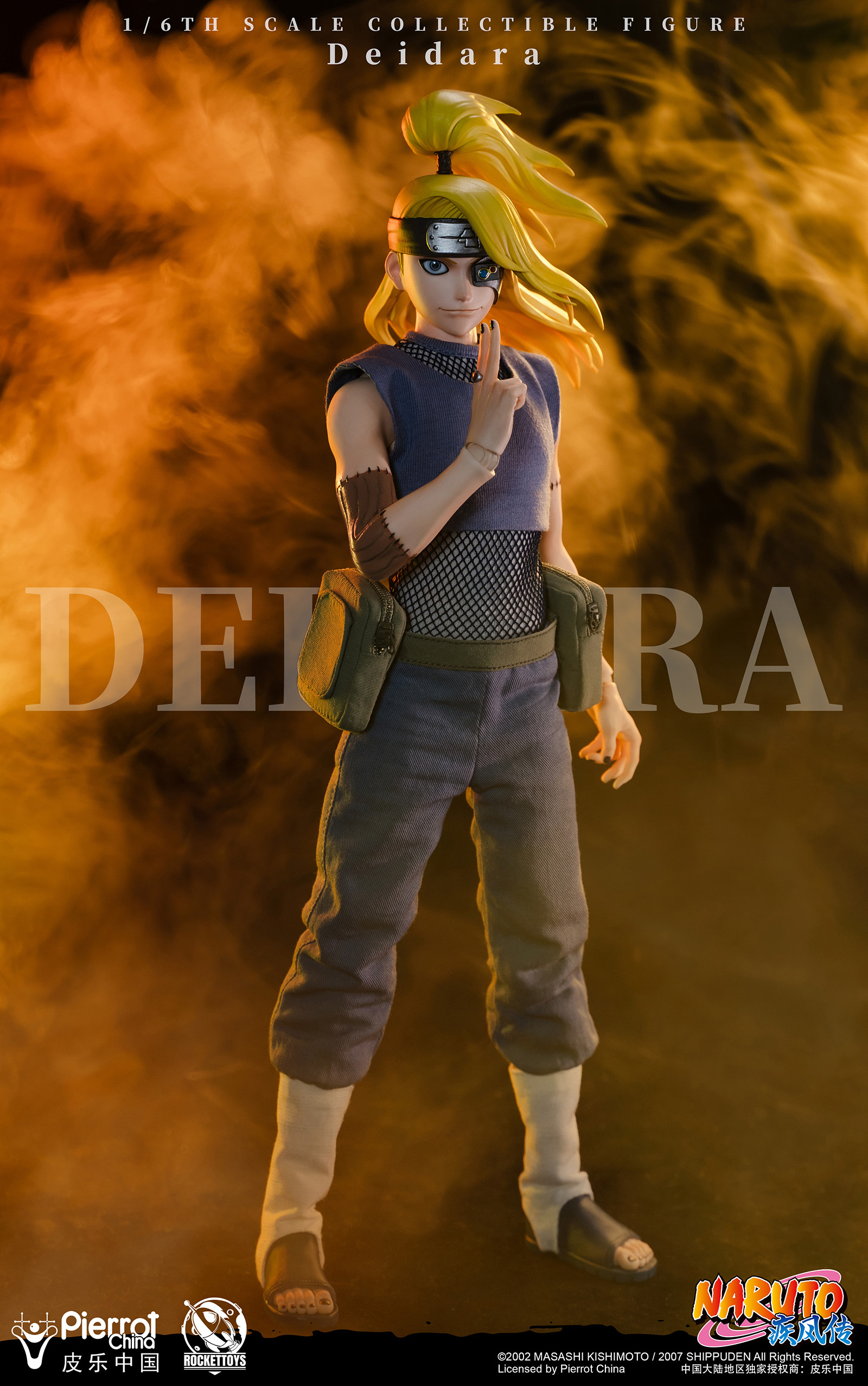 【Pre-sale Closed】1/6 Scale Deidara-Rocket Toys Studio