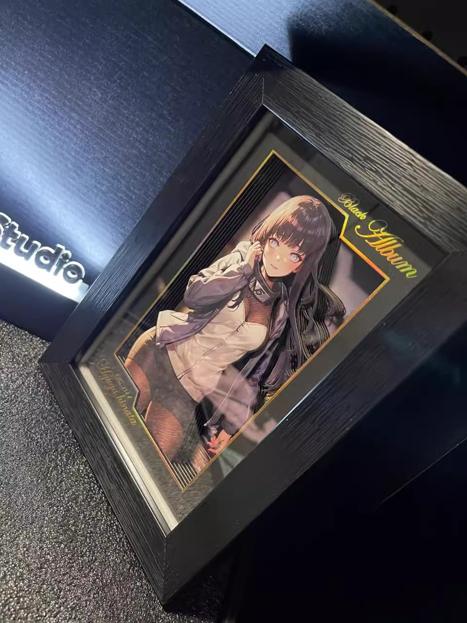 【In stock】Decorative Painting of Hyūga Hinata-Black Box Studio