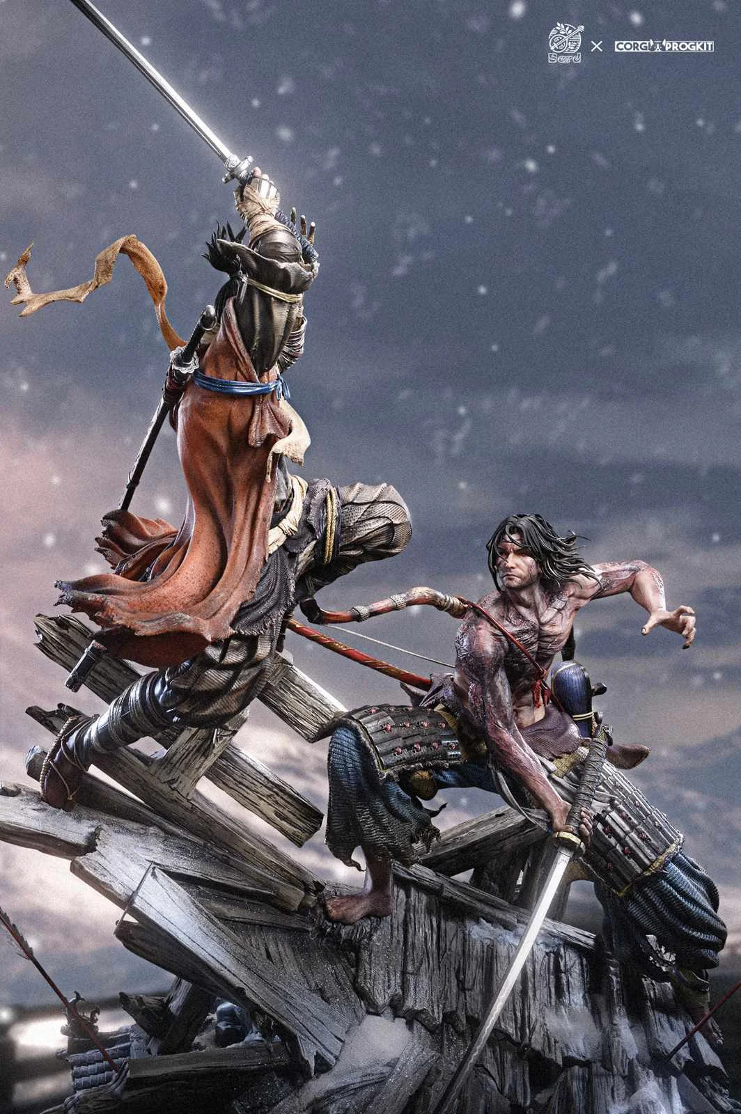 【Sold out】Sekiro VS Genichiro Ashina-Sekiro: Shadows Die Twice-Bard Studio