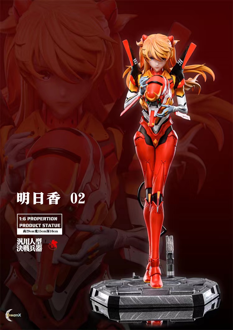 【Sold out】1/6 Scale EX1 Asuka Langley Soryu-EVANGELION-DreamX Studio
