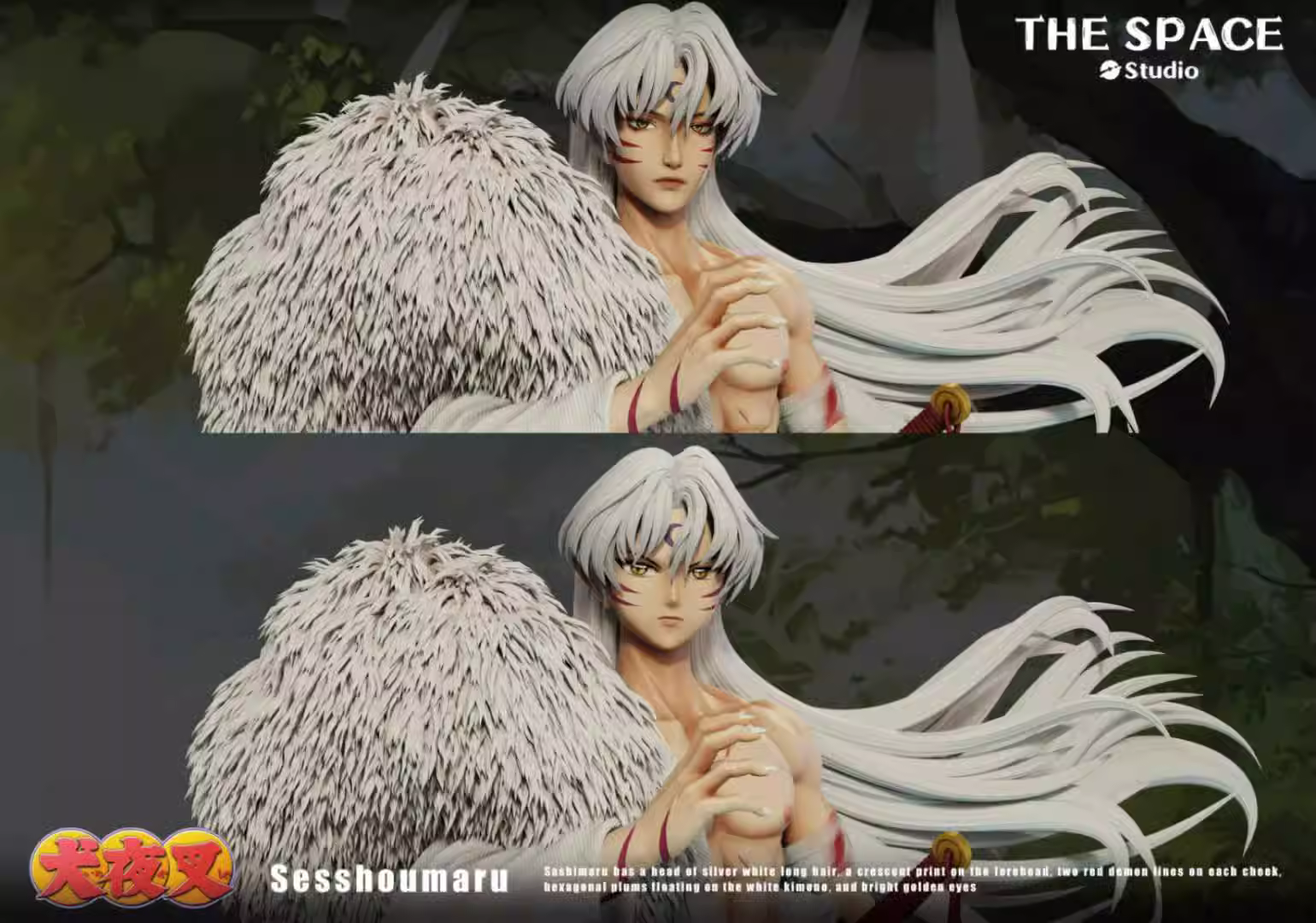【Sold out】1/6 Scale Sesshoumaru-Inuyasha-The Space Studio