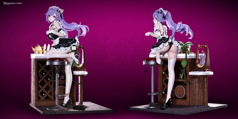 【Last one】1/6 Scale Ganyu & Keqing-Genshin Impact-JiGenWorld Studio