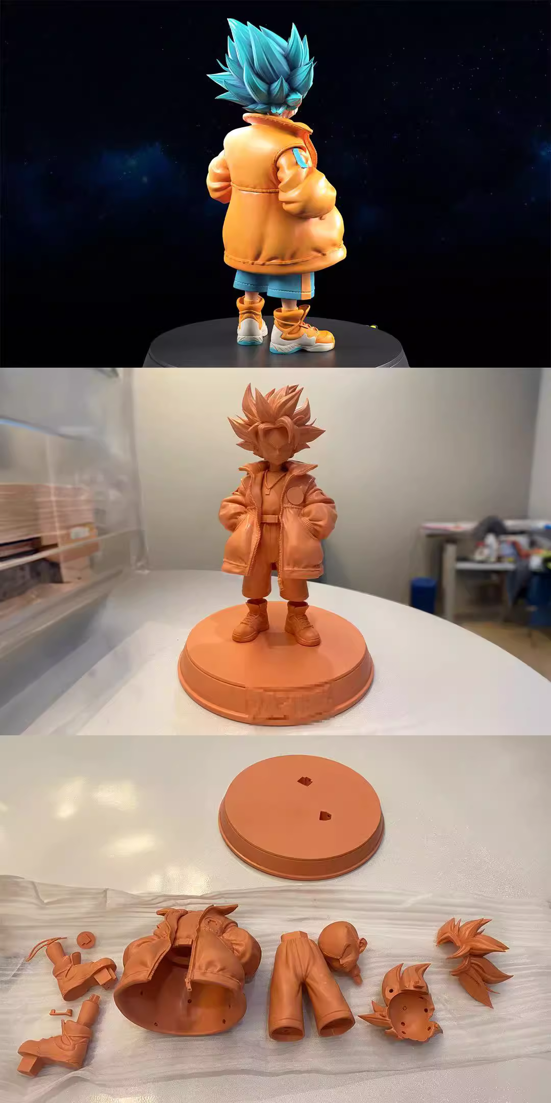 【Pre-sale】Standing Trendy and Modern Fashion Son Goku-GuaiLi Studio