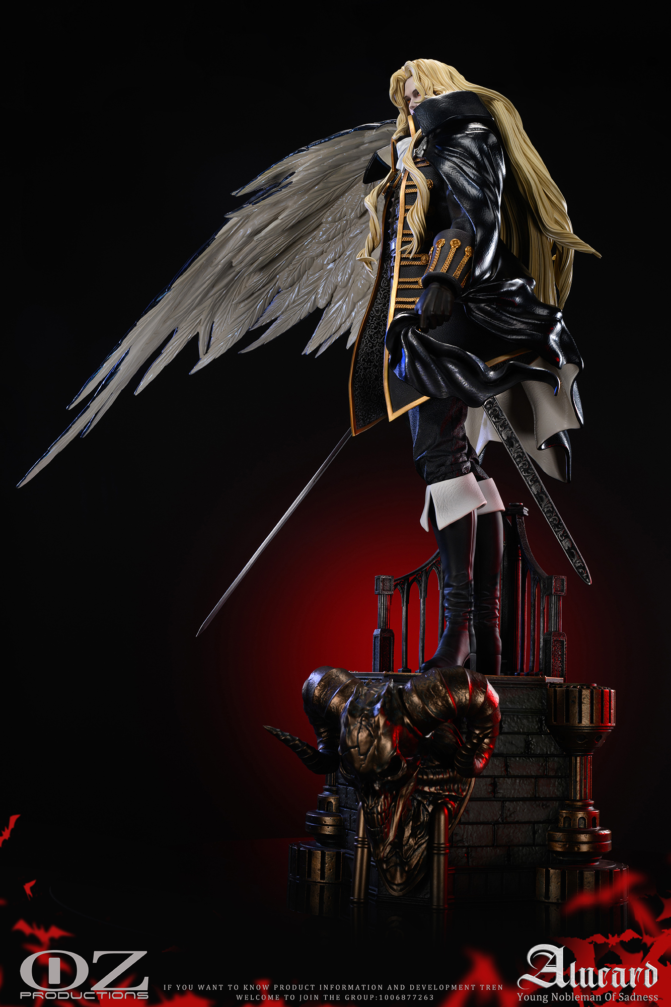 【Pre-sale】1/4 Scale Alucard-The Tragic Prince-Oz Production