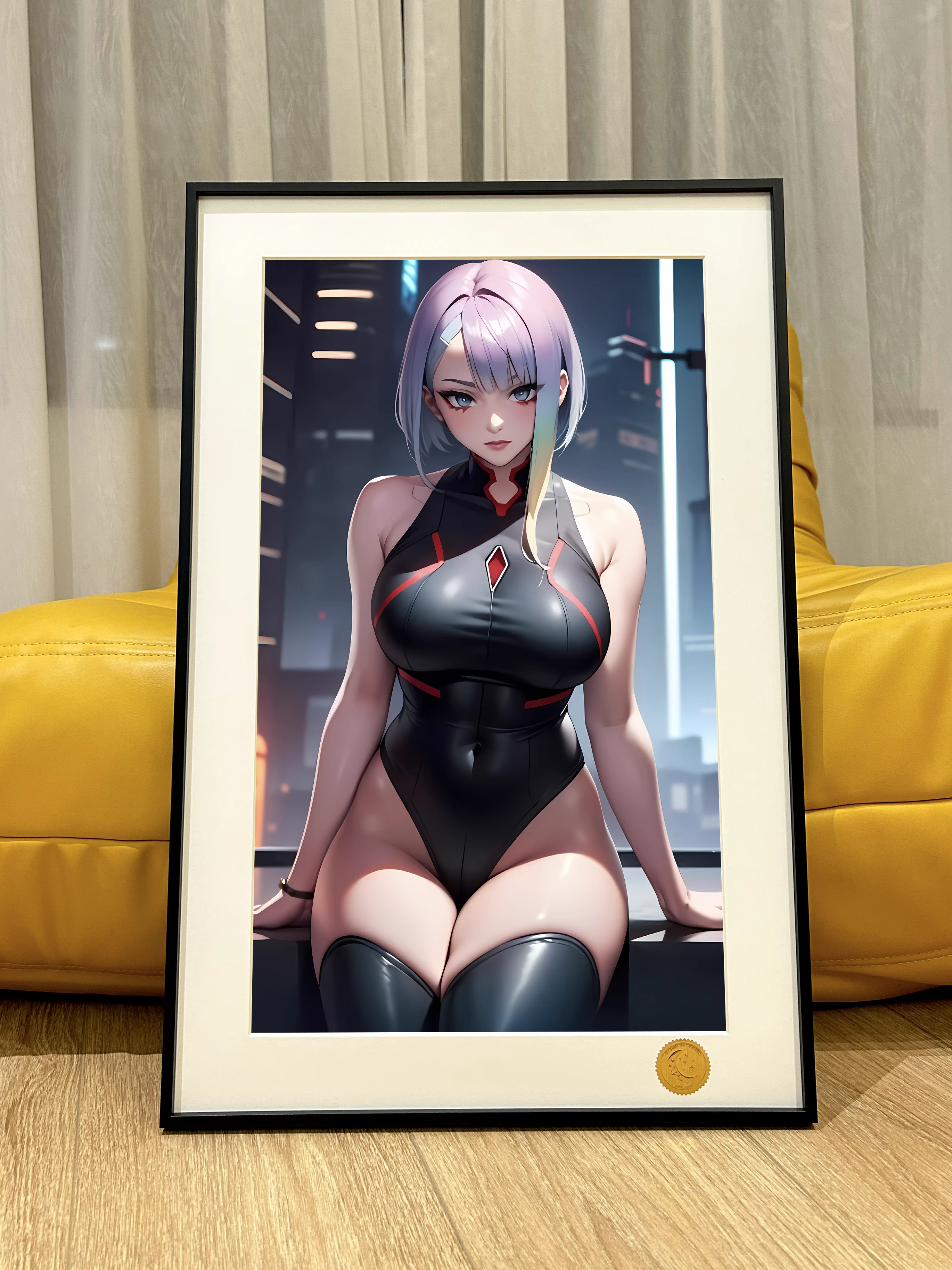 【Pre-sale】Decorative Painting of Lucy-CYBERPUNK EDGERUNNERS-XingKong Studio