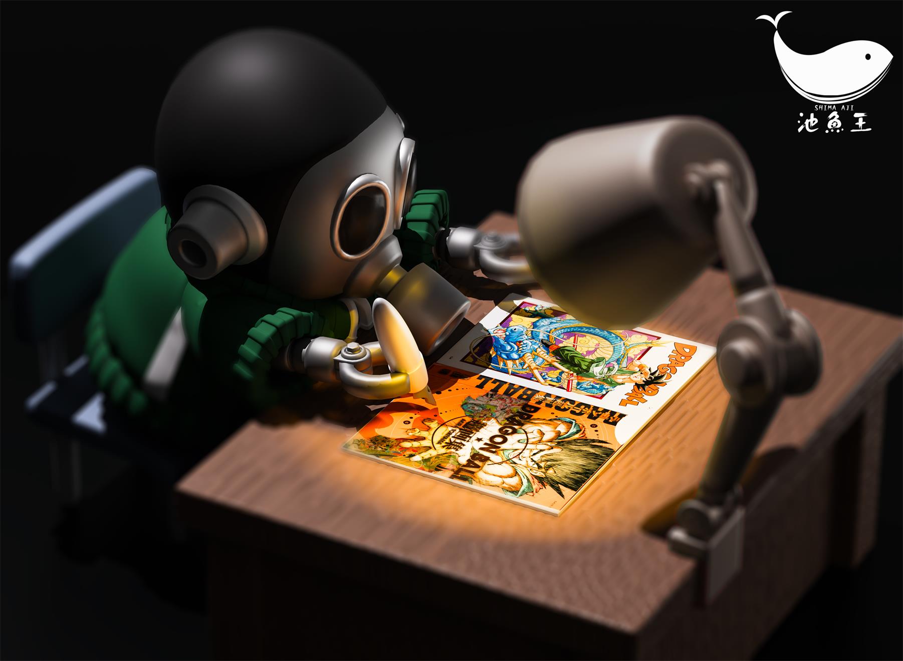 【In stock】Great cartoonist Toriyama Akira-Shima Aji Studio