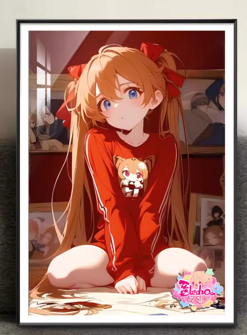 【In stock】Decorative Painting of Asuka Langley Soryu-EVANGELION-AMHS Studio