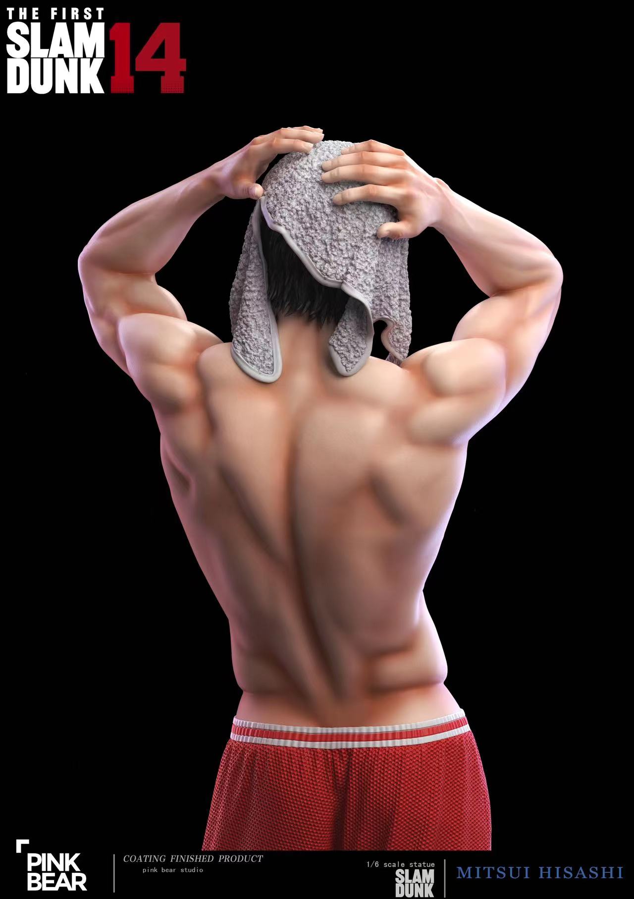 【Sold out】1/6 Scale Mitsui Hisashi-Slam Dunk-Pink Bear Studio