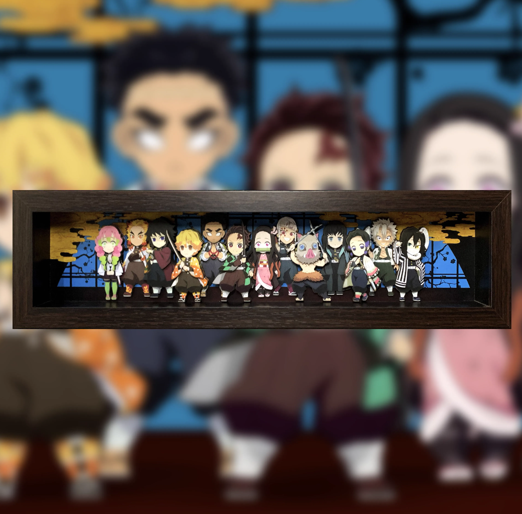 【In stock】Decorative Painting of Characters in Demon Slayer-MOMO Studio