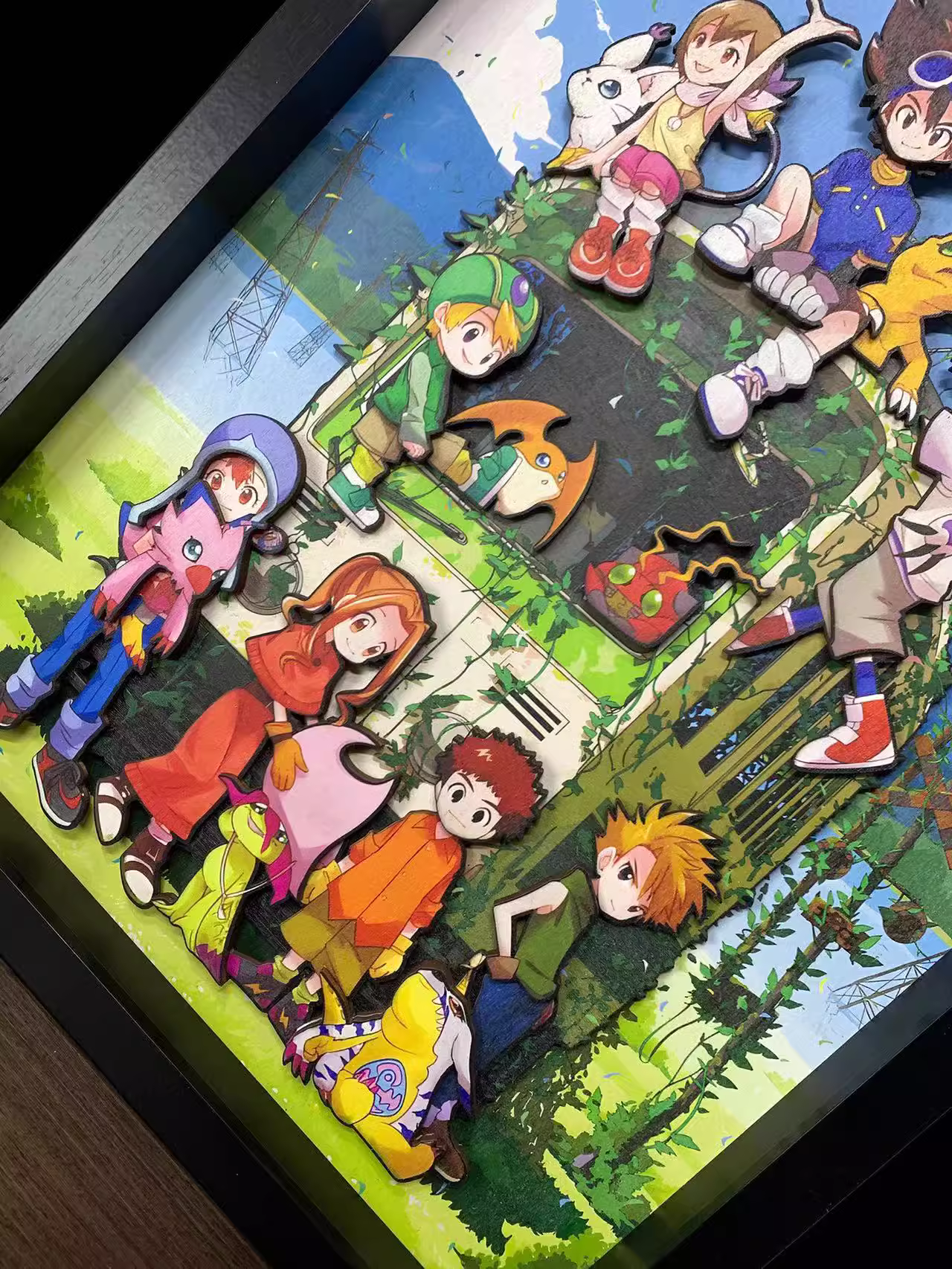 【In stock】Decorative Painting of Characters of Digimon-Mystical Art Studio