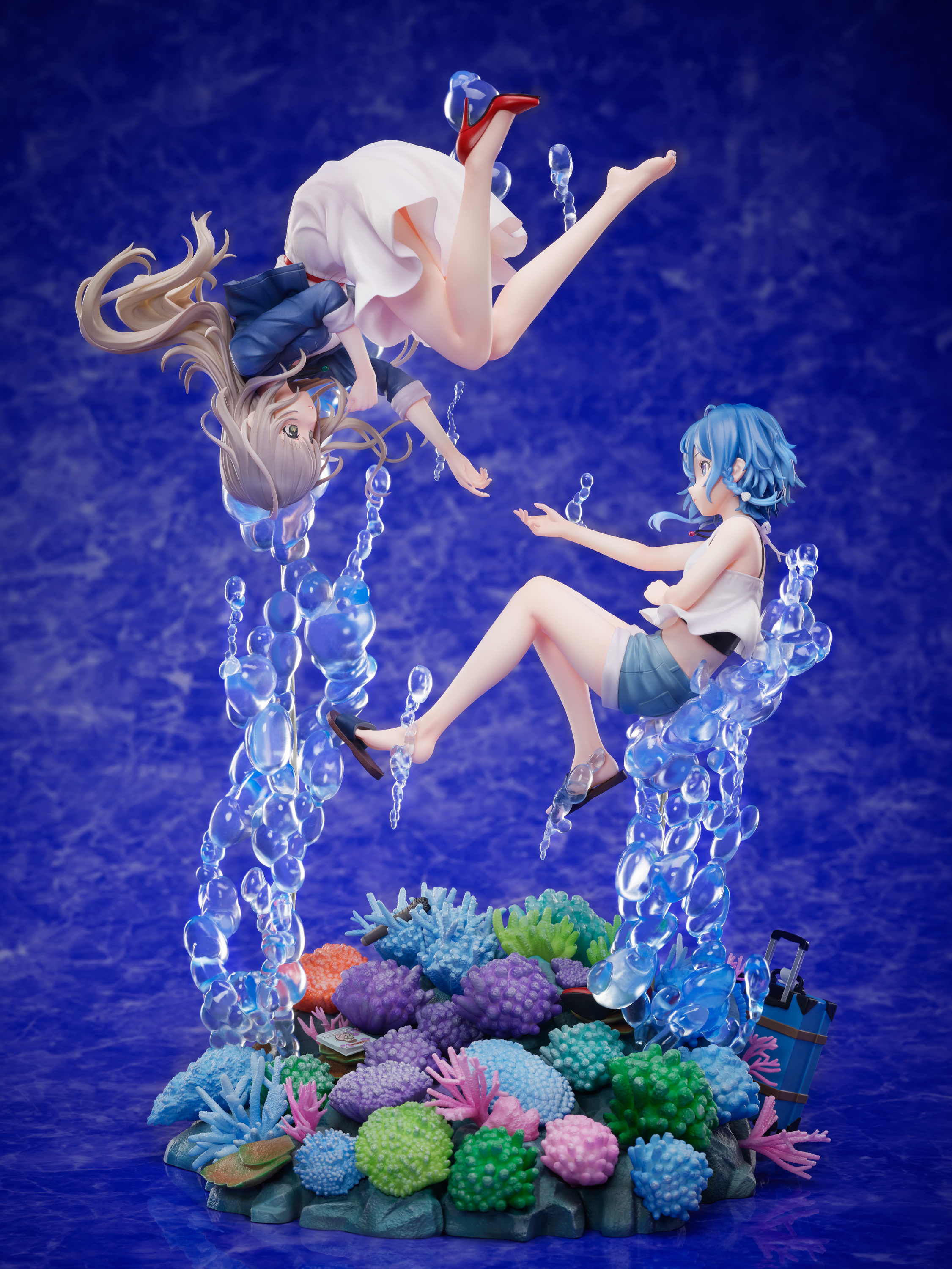 【In stock】1/7 Scale Kukuru Misakino & Fūka Miyazawa-The Aquatope on White Sand-F:NEX