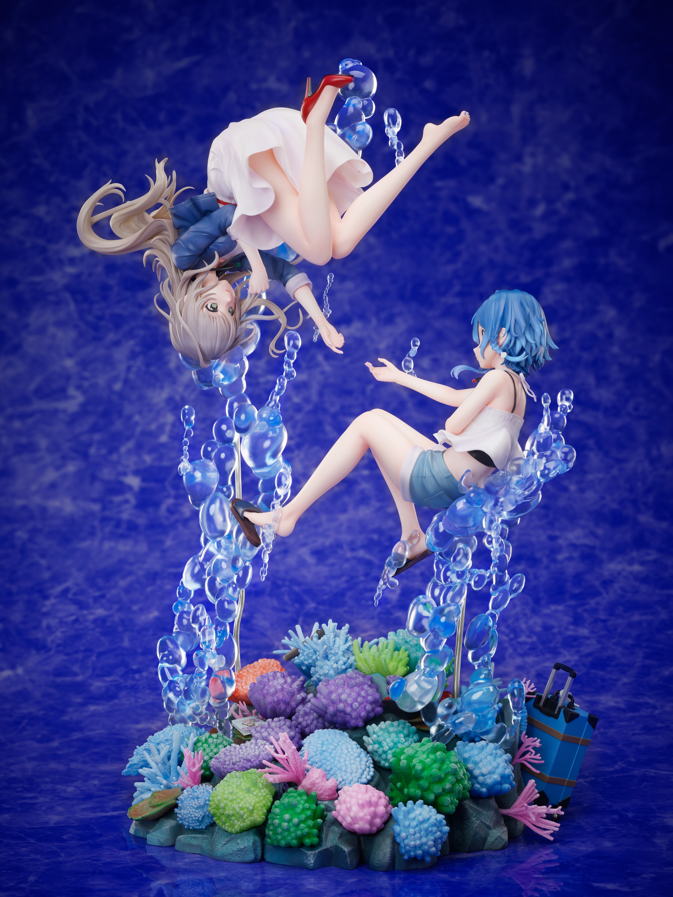 【In stock】1/7 Scale Kukuru Misakino & Fūka Miyazawa-The Aquatope on White Sand-F:NEX