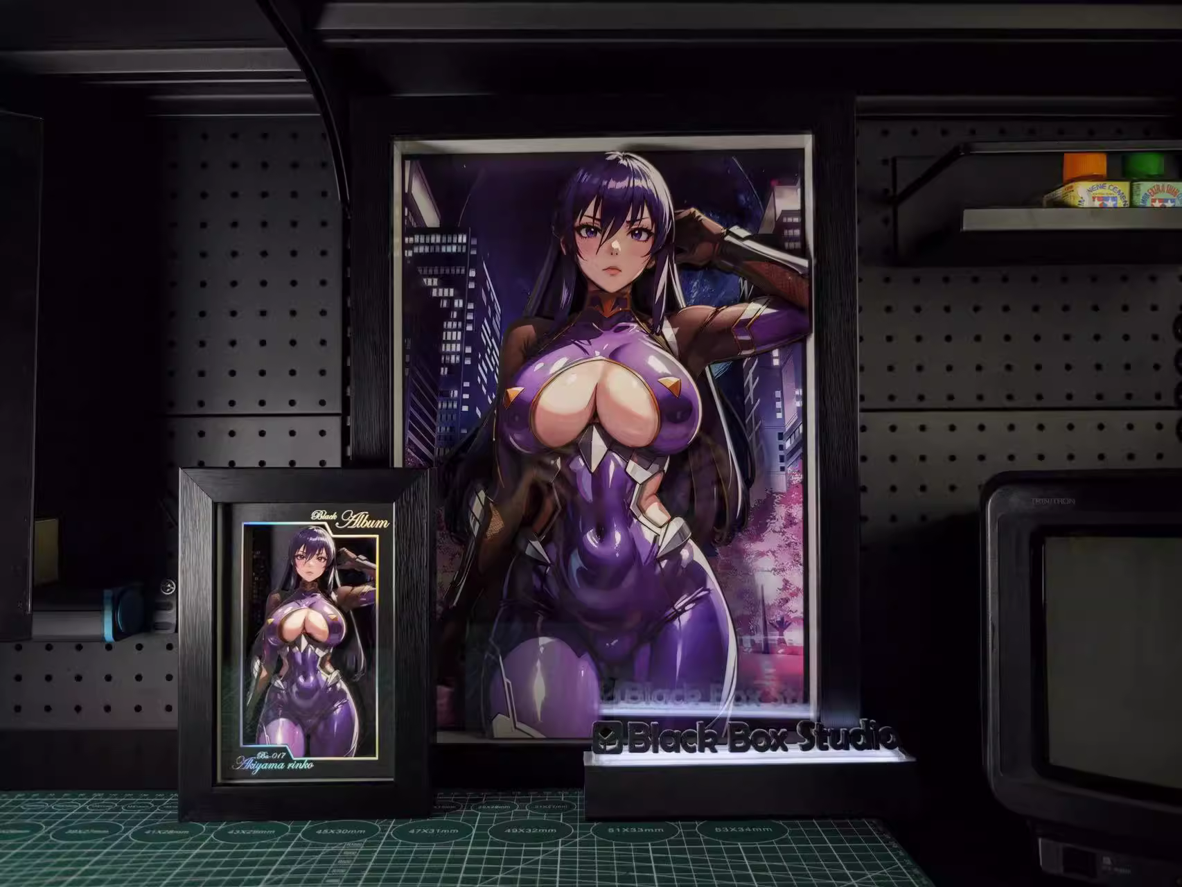 【In stock】Decorative Painting of Akiyama Rinko-Taimanin Asgi-Black Box Studio