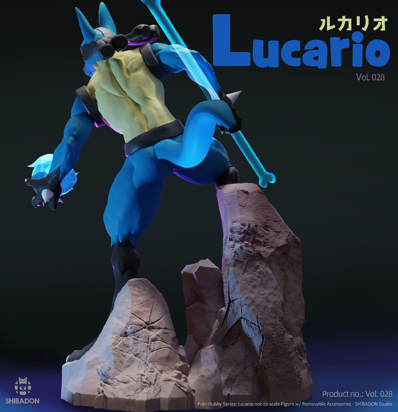 【Sold out】Lucario-Pokemon-Shibadon Studio