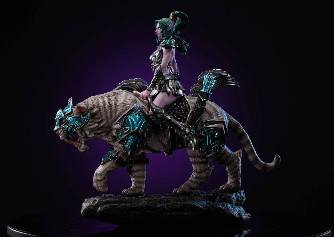 【Pre-sale】1/5 Scale Night Elf-Warcraft-Monster Studio