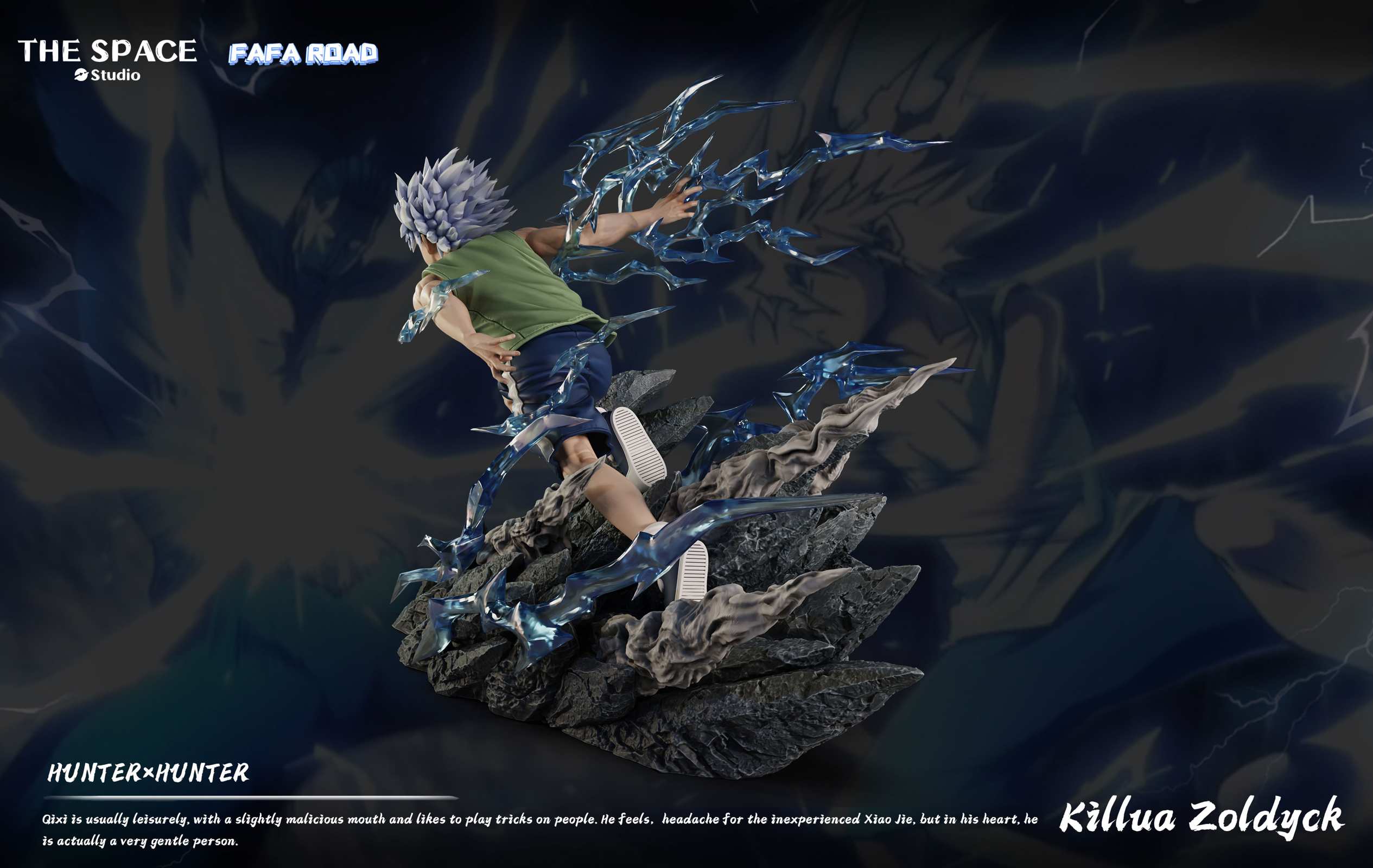 【Pre-sale】1/6 Scale Sprinting Mode Ver. Killua Zoldyck-HUNTER X HUNTER-The Space Studio