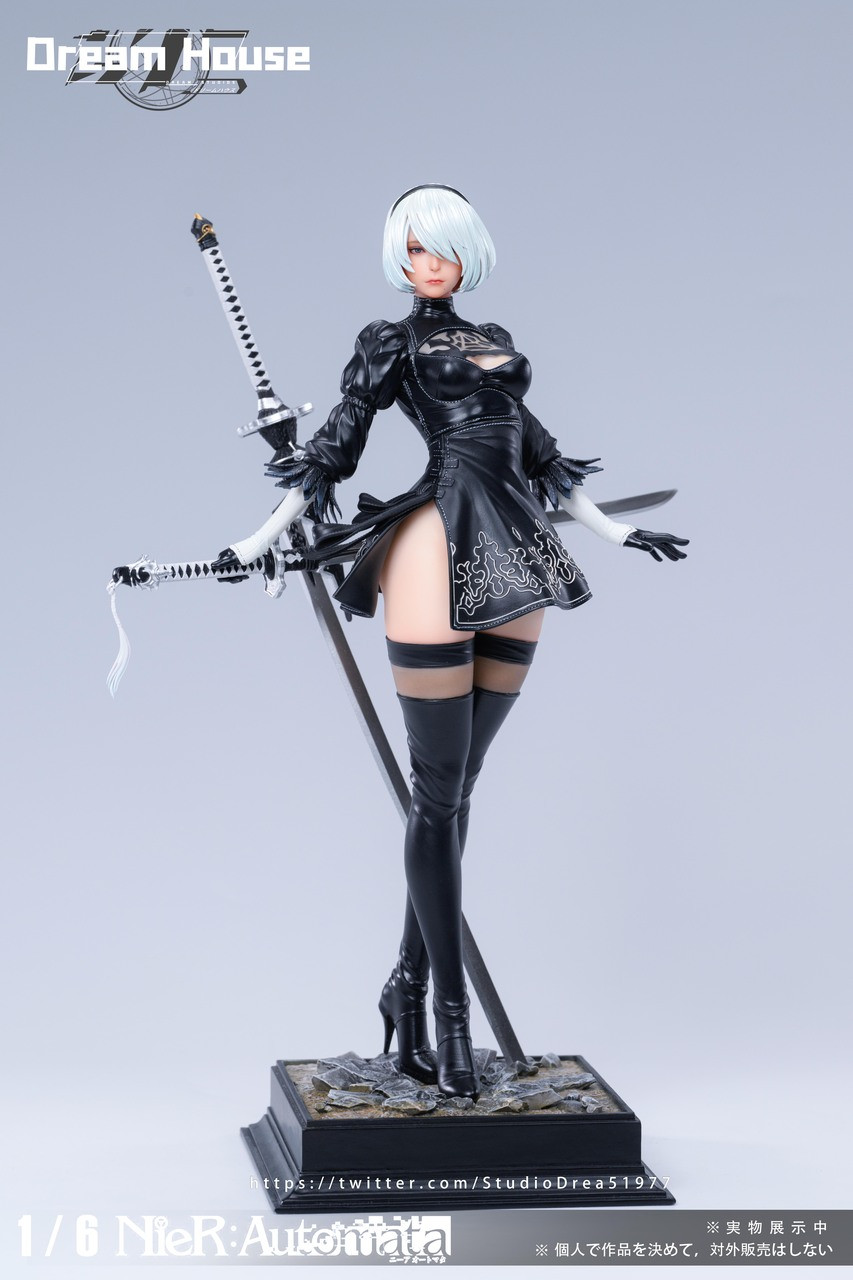 【Sold out】1/4 Scale Yorha No. 2 Type B (2B)-NieR:Automata-DreamHouse Studio