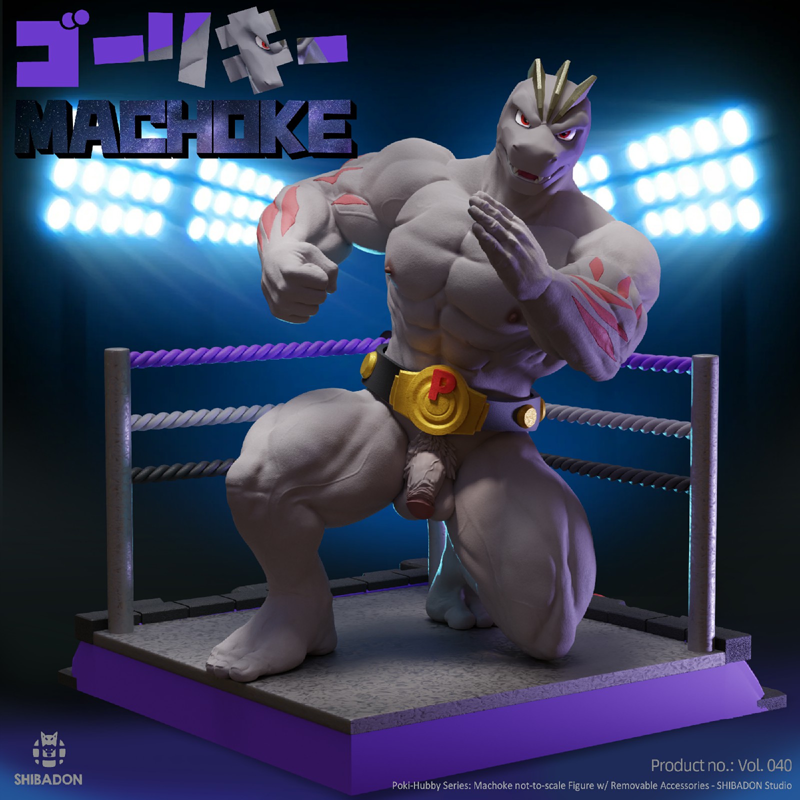 【Sold out】Machoke-Other Series-Shibadon Studio