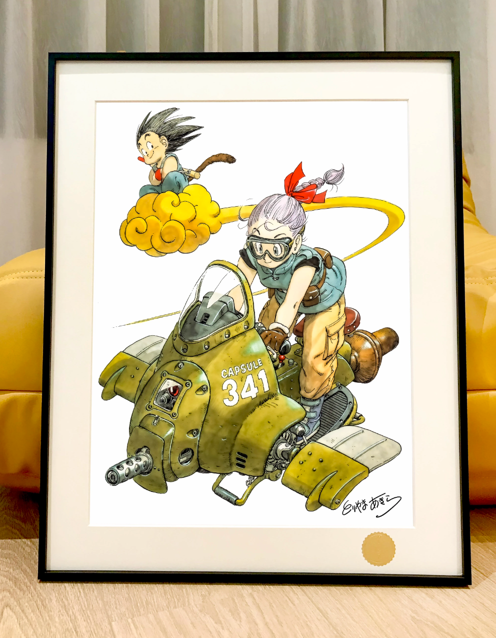 【In stock】Decorative Painting of Son Goku & Bulma-XingKong Studio