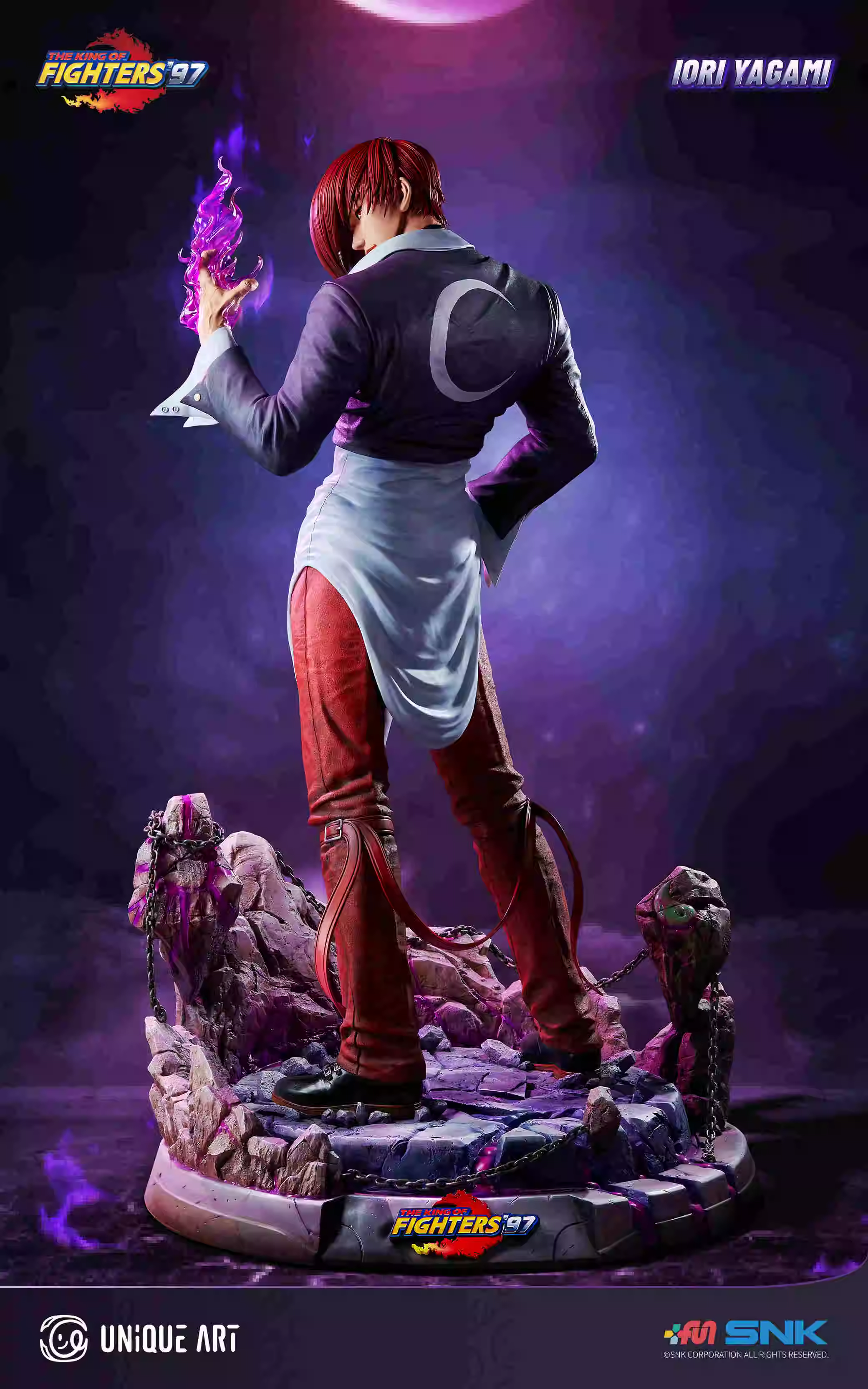 【Pre-sale】1/1 Scale Iori Yagami-The King of Fighters-UNiQUE ART Studio