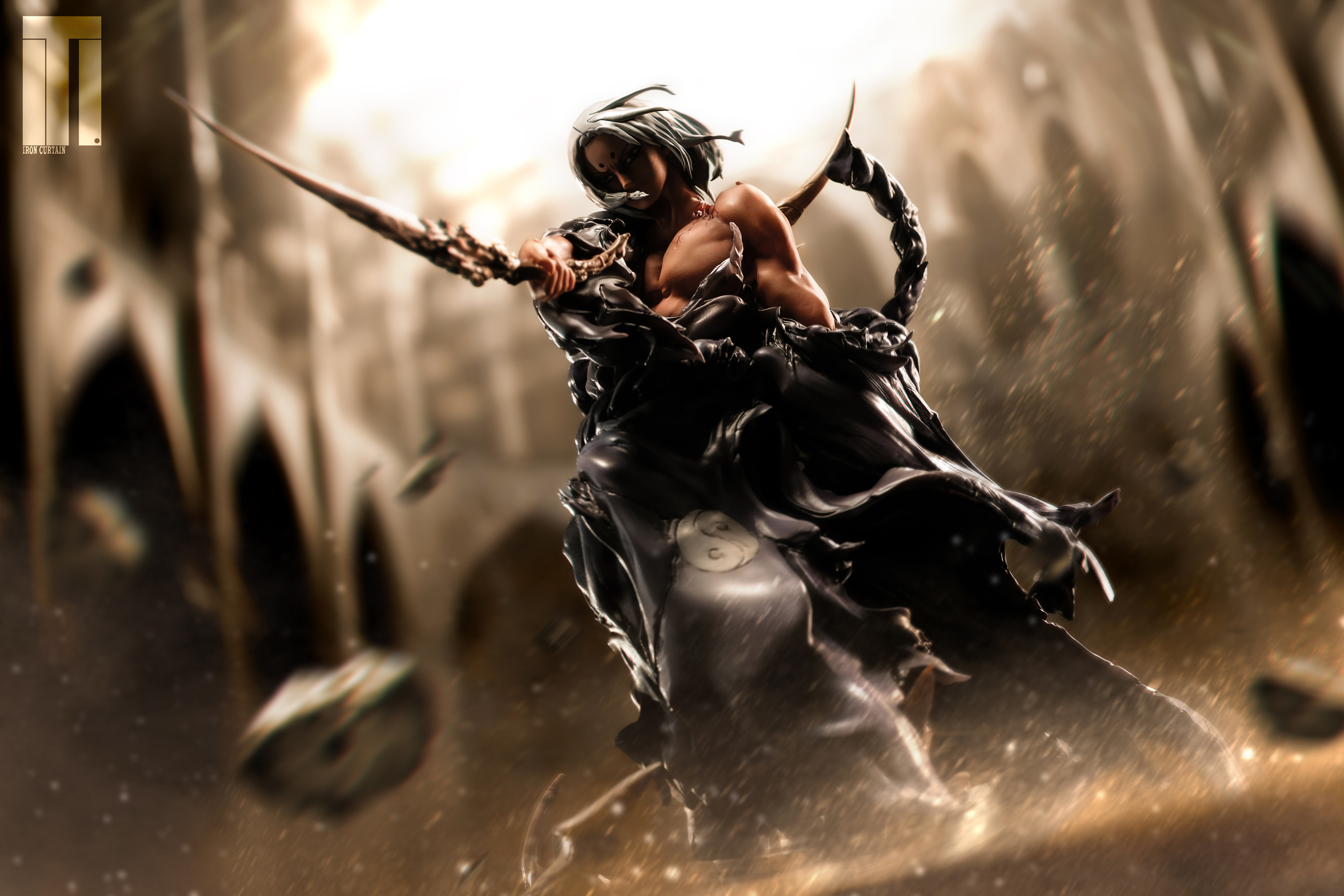 【Pre-sale】1/6 Scale Kimimaro with LED-Iron Curtain Studio