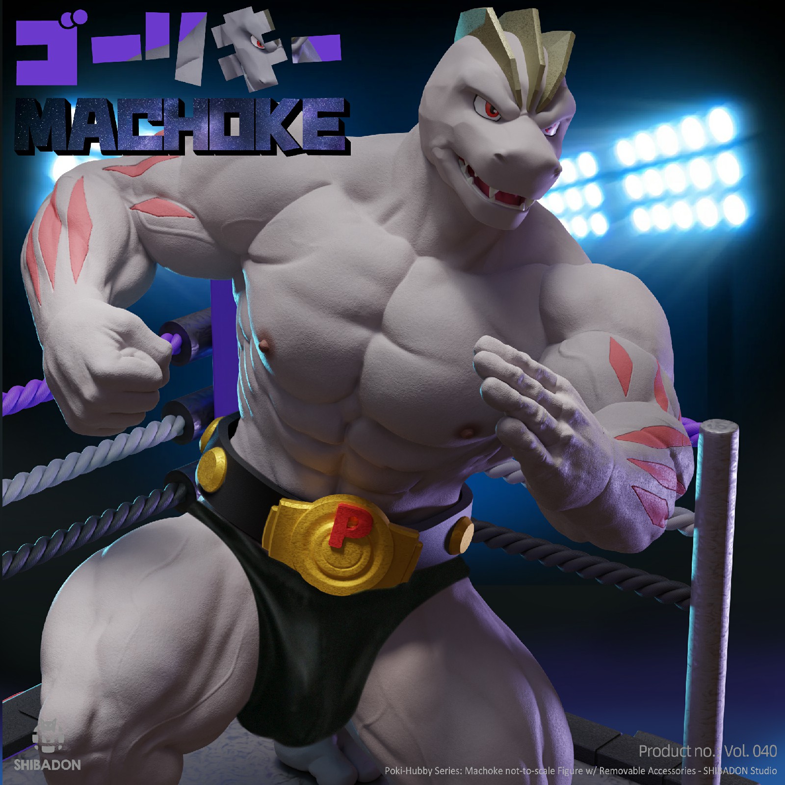 【Sold out】Machoke-Other Series-Shibadon Studio