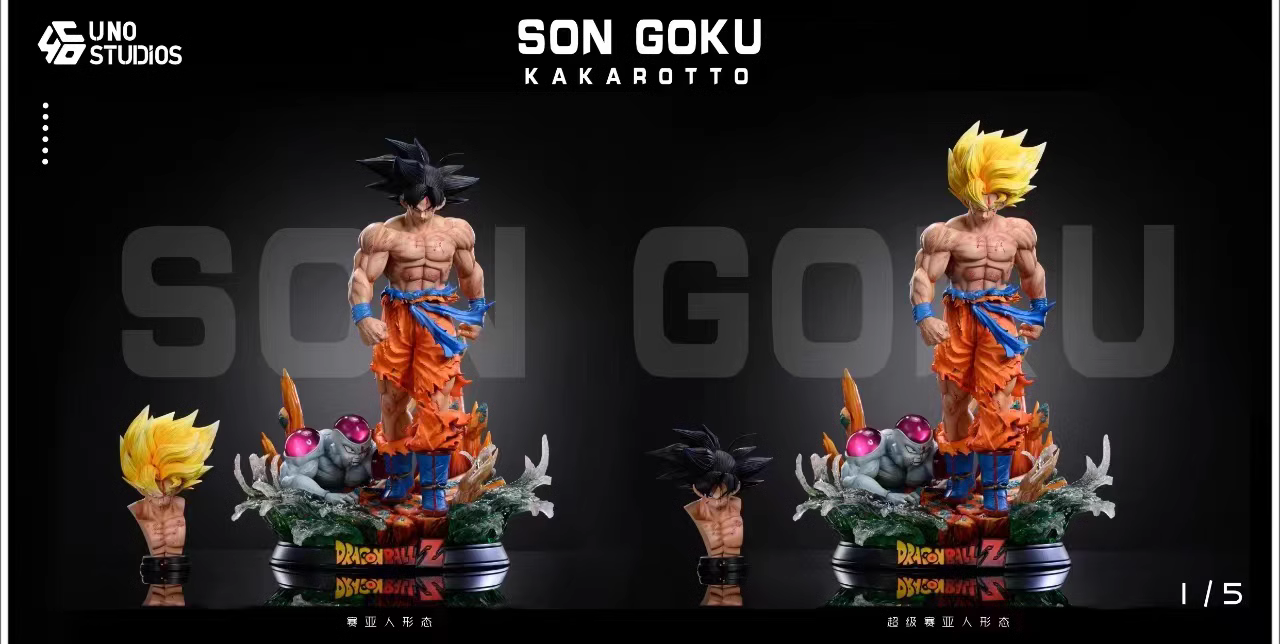 【Pre-sale】1/3 & 1/5 Scale Son Goku VS Frieza-UNO Studio