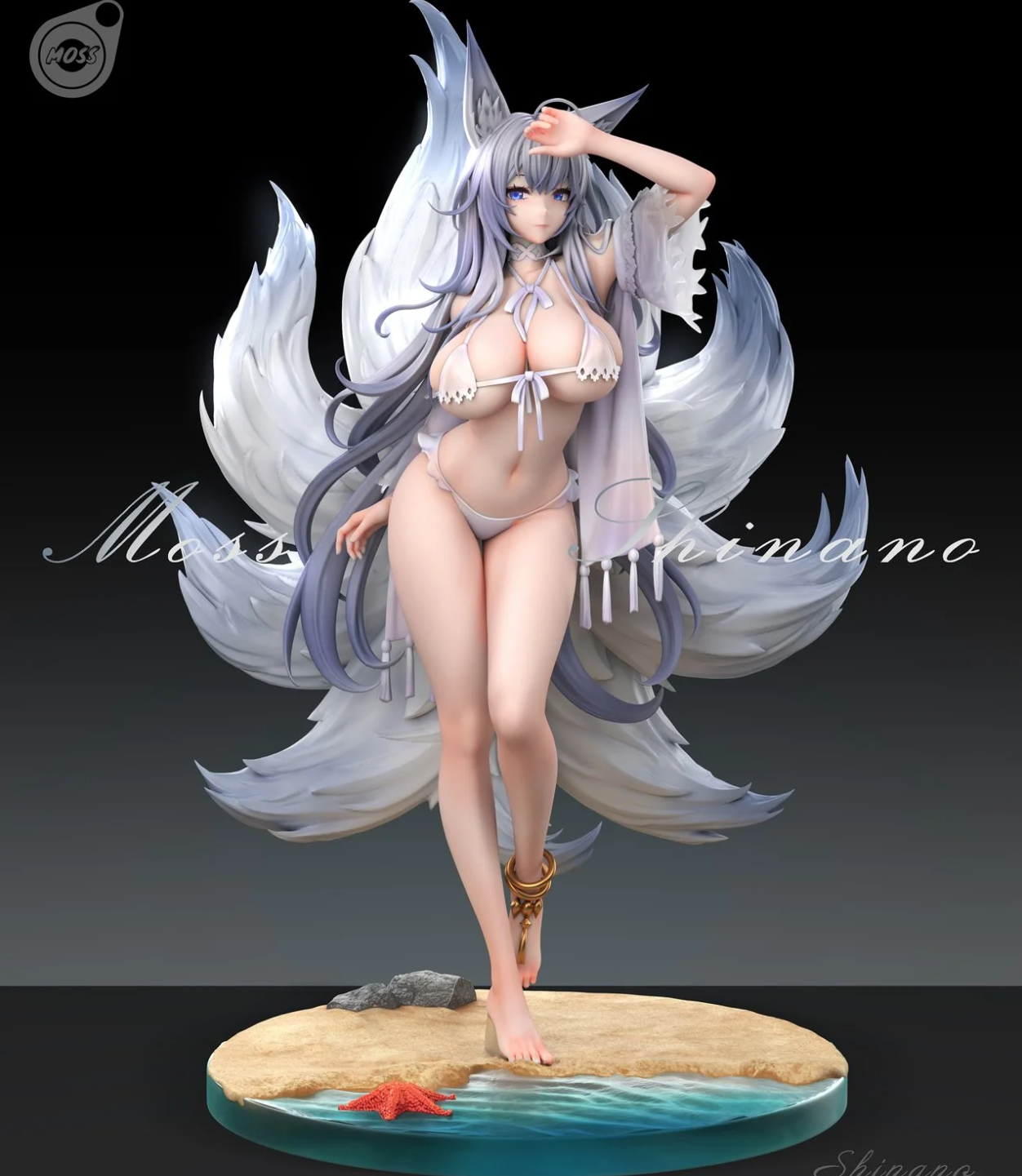 【Sold out】1/4 Scale Shinano-Azur Lane-Moss Studio