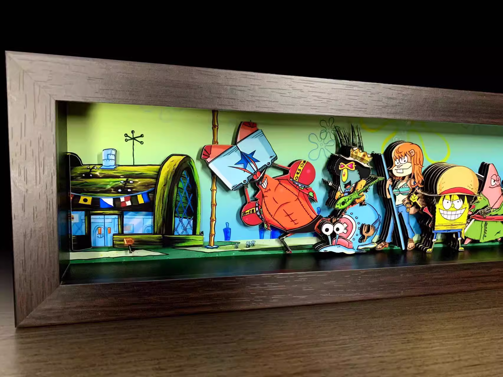 【In stock】Decorative Painting of SpongeBob SquarePants Cosplay-MOMO Studio