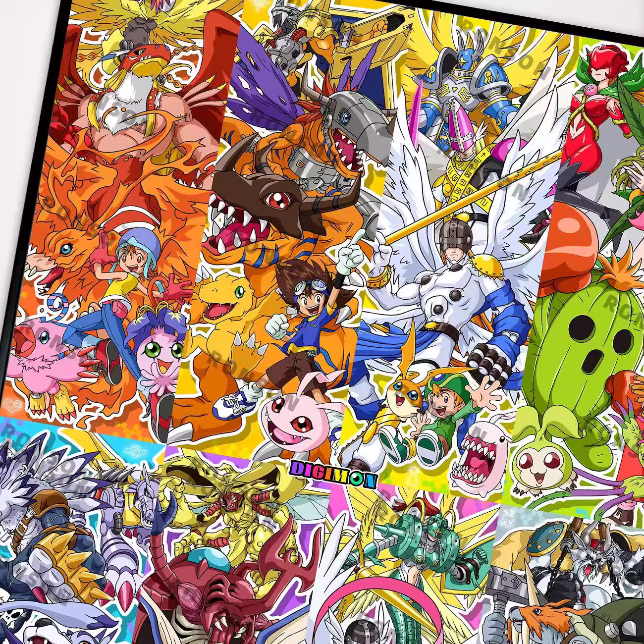 【Pre-sale】Decorative Painting of 25th Anniversary of Digimon-Mystical Art Studio