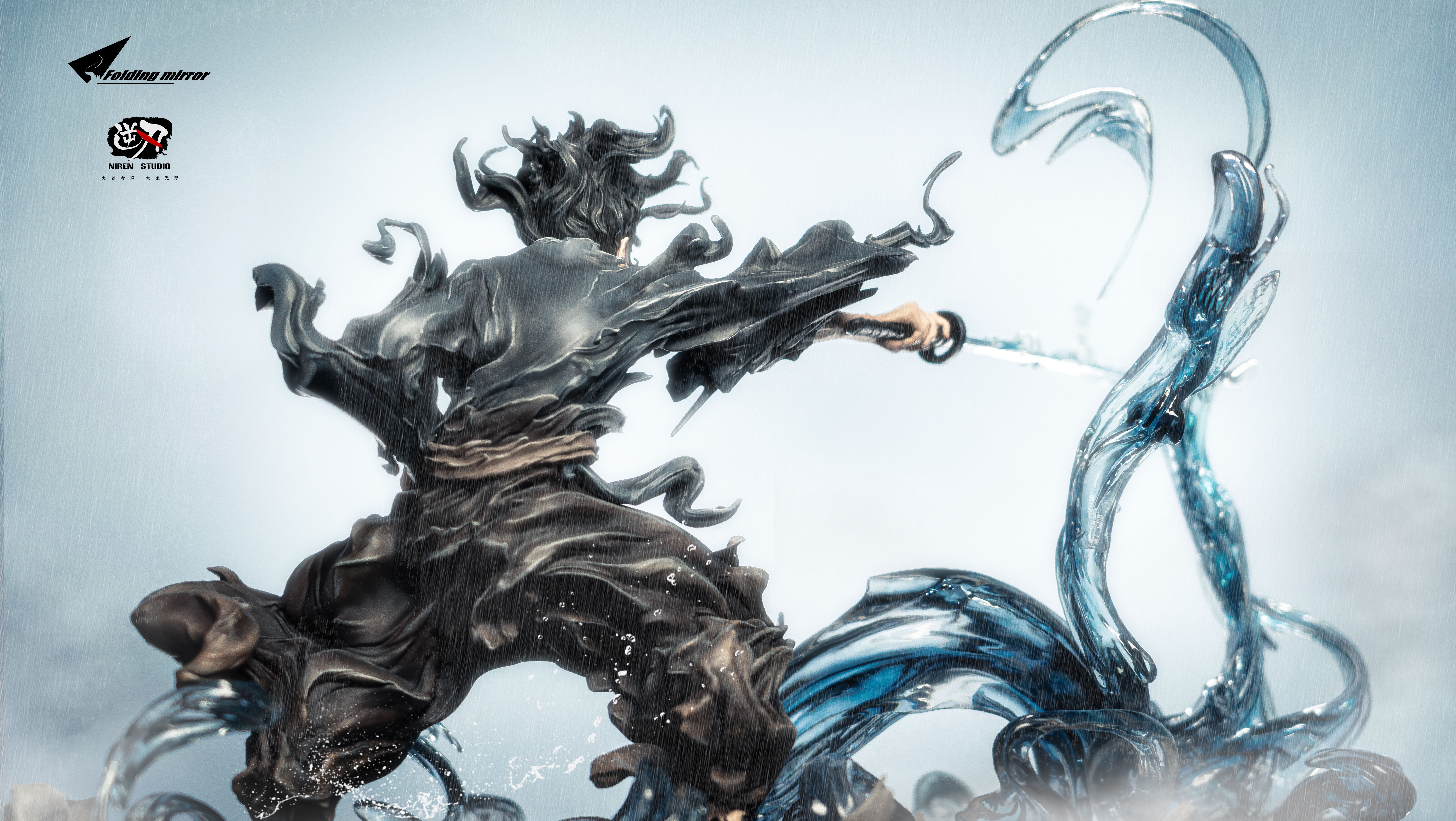 【Sold out】Miyamoto Musashi-Vagabond-Folding mirror & Niren studio