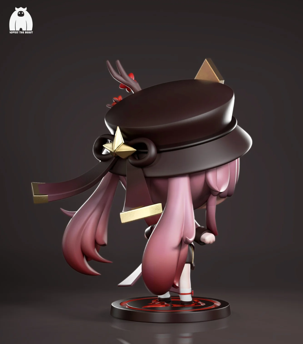 【Pre-sale】Q Version Chibi HuTao-Genshin Impact-Little Monster Studio