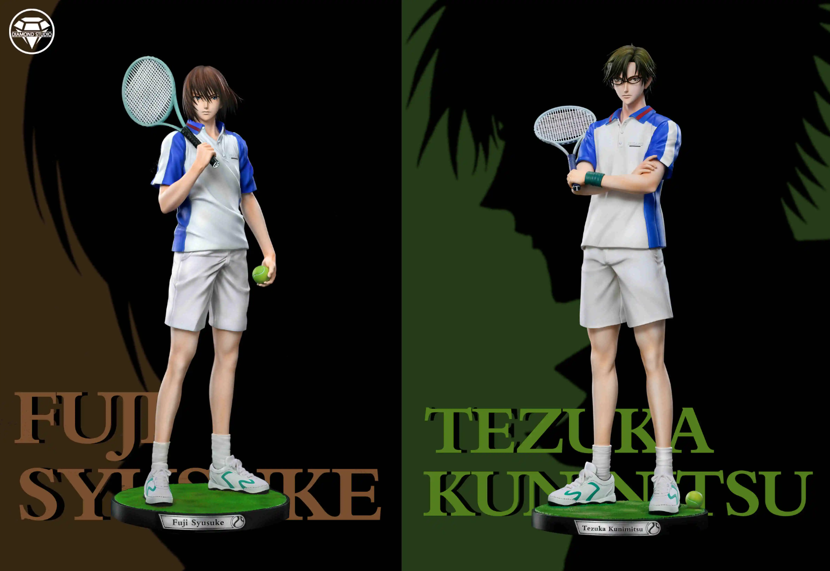 【Sold out】1/6 Scale Fuji Syusuke & Tezuka Kunimitsu-Prince of Tennis-Diamond Studio