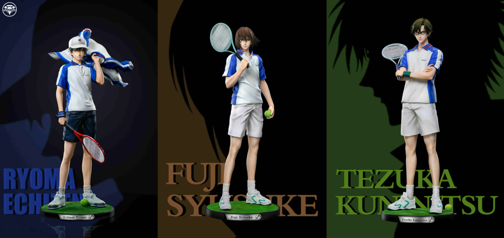 【Sold out】1/6 Scale Fuji Syusuke & Tezuka Kunimitsu-Prince of Tennis-Diamond Studio