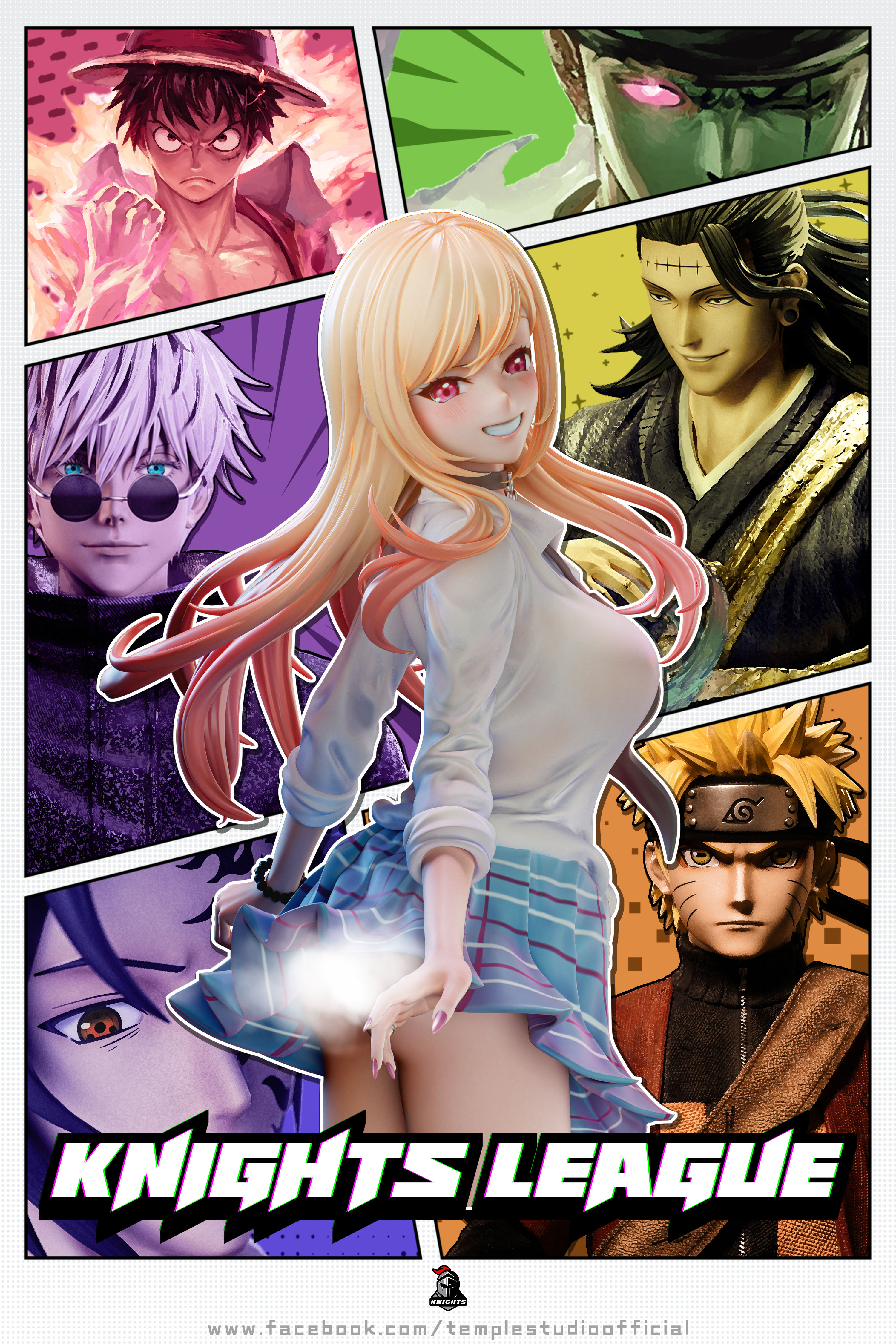 【Sold out】1/2, 1/4 & 1/6 Scale Kitagawa Marin-My Dress-Up Darling-Temple Studio(Knight League)