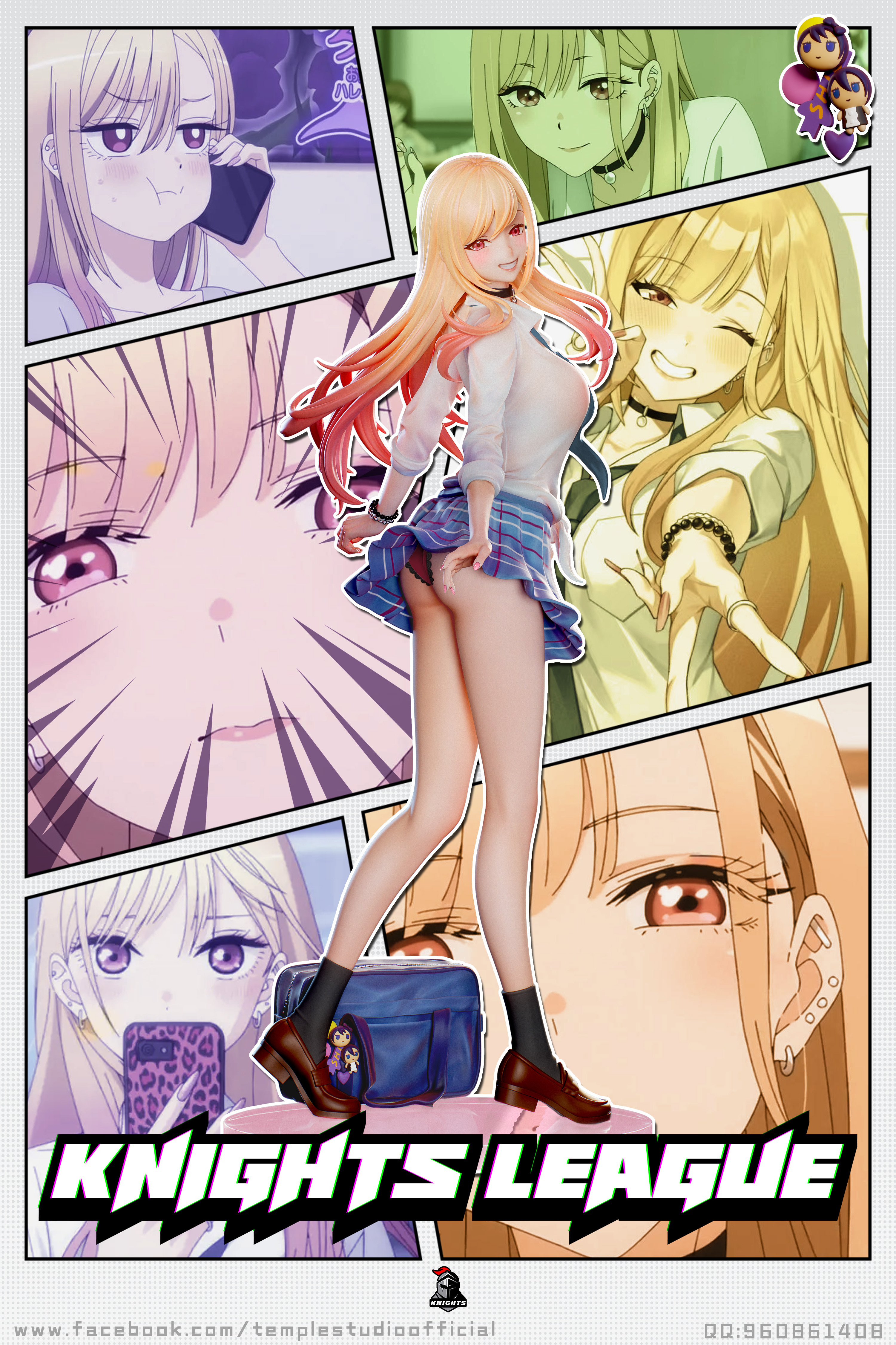 【Sold out】1/2, 1/4 & 1/6 Scale Kitagawa Marin-My Dress-Up Darling-Temple Studio(Knight League)