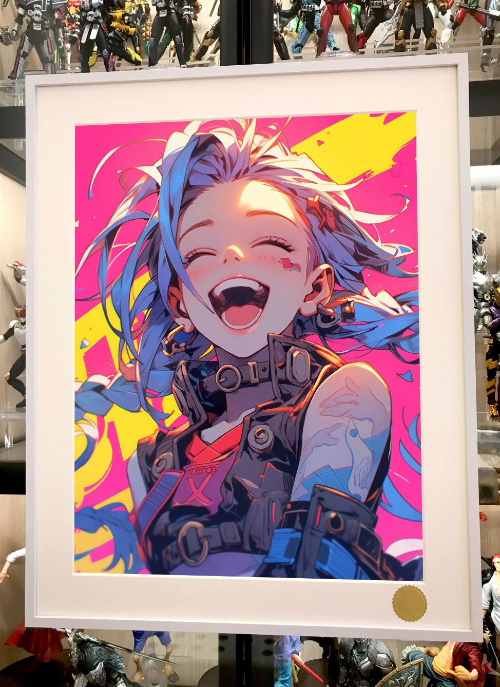 【Pre-sale】Decorative Painting of Jinx-League of Legends-XingKong Studio
