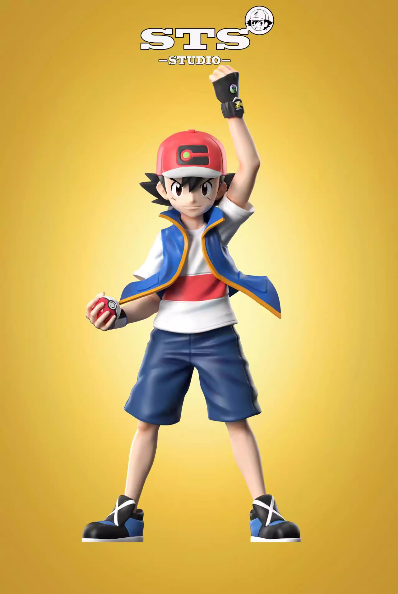 【Pre-sale】1/8 & 1/20 Scale Ash Ketchum-Pokemon-STS Studio