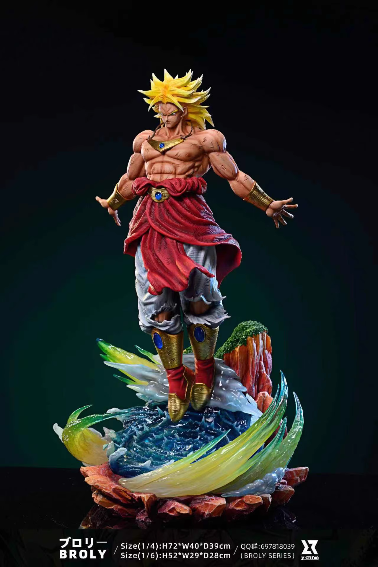 【Sold out】1/4 & 1/6 Scale Broly-Z Studio