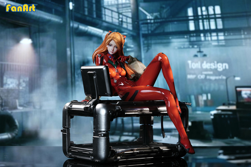 【Sold out】1/4 Scale Asuka Langley Soryu-EVA-Fanart Studio