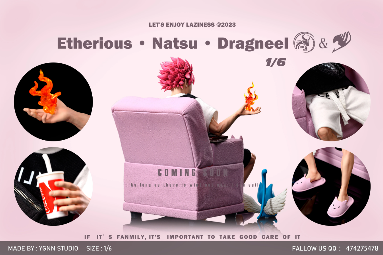 【In stock】1/6 Scale Etherious • Natsu • Dragneel-FAIRY TAIL-YGNN Studio