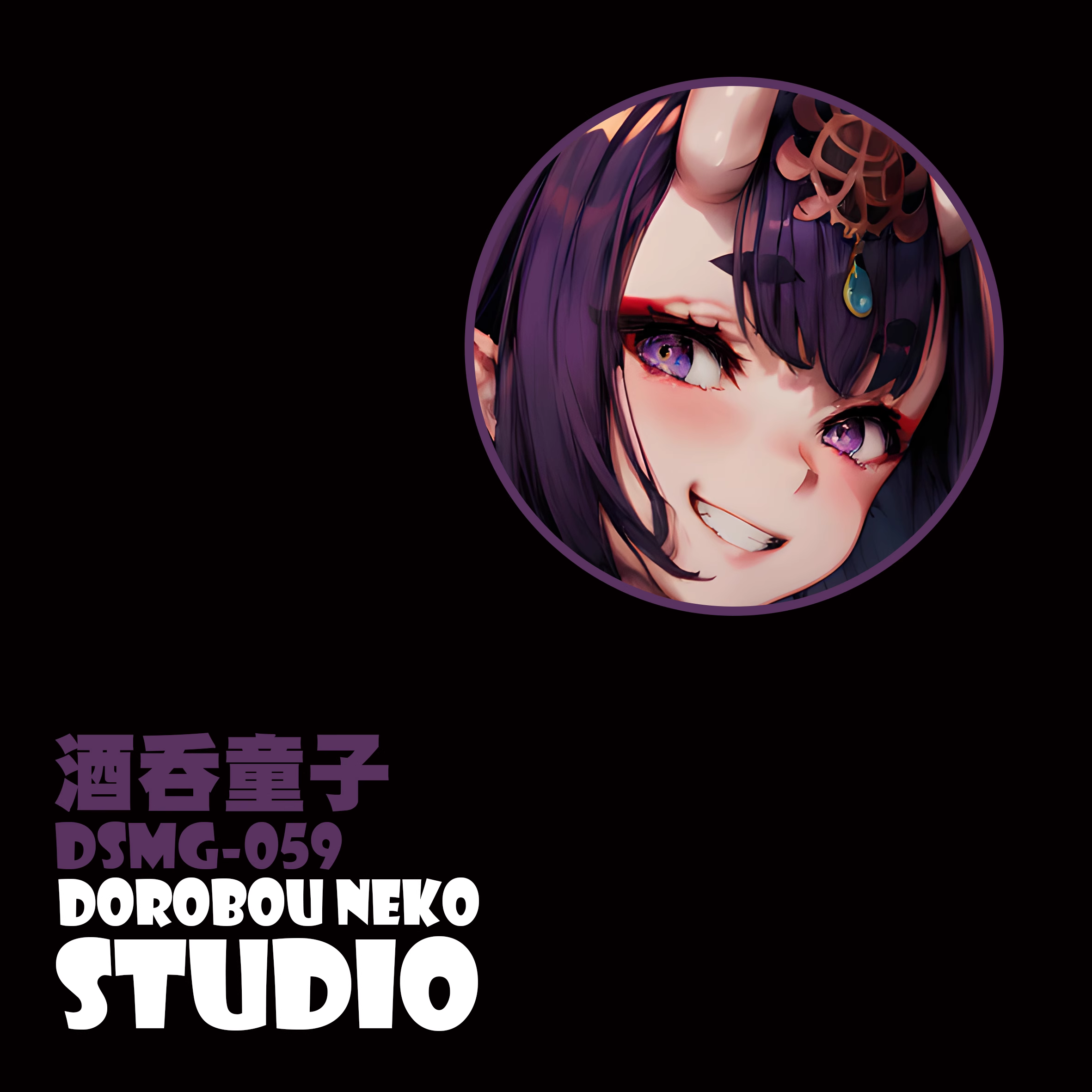 【In stock】DSMG-059 Decorative Painting of Shuten-douji-Fate/Grand Order-Dorobou Neko Studio